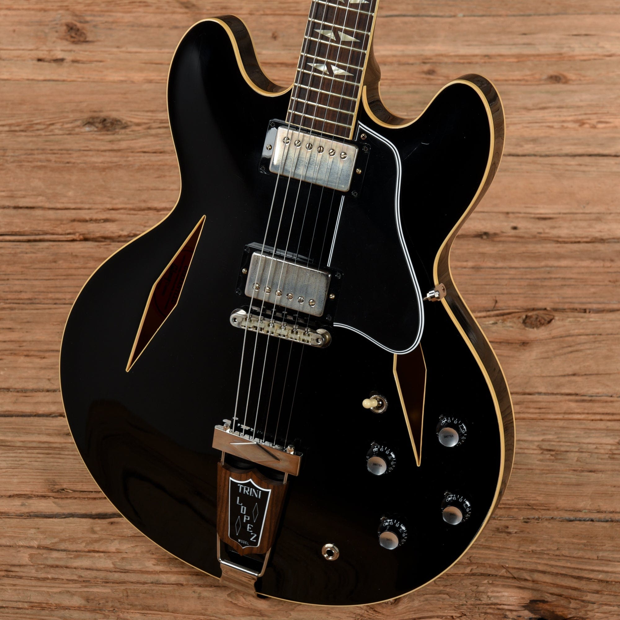 Gibson Custom Murphy Lab 64 Trini Lopez Standard Reissue Ultra Light Aged Ebony 2020 Electric Guitars / Semi-Hollow