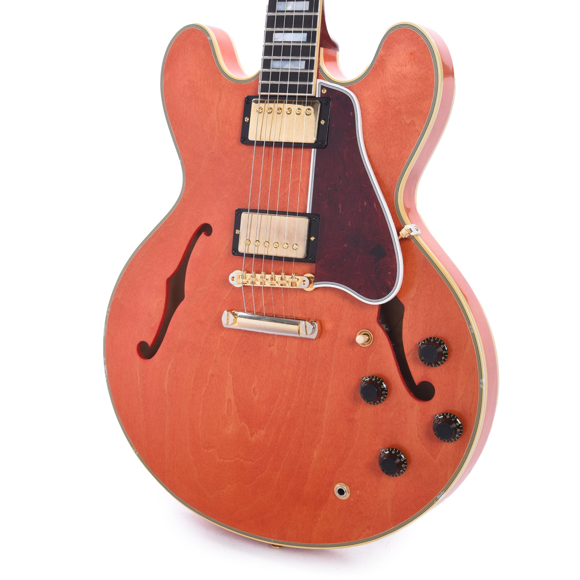 Gibson Custom Shop Murphy Lab 1959 ES-355 Reissue Stop Bar Watermelon Red Light Aged Electric Guitars / Semi-Hollow