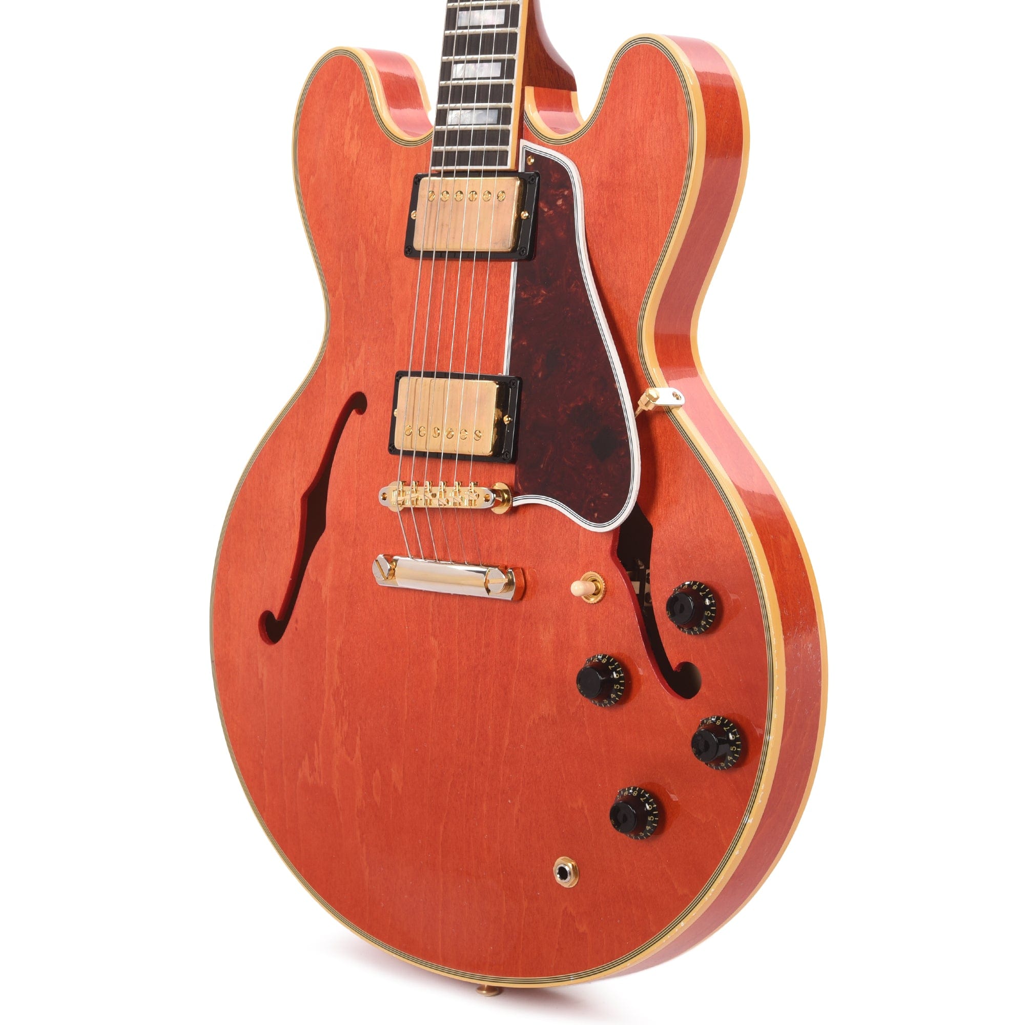 Gibson Custom Shop Murphy Lab 1959 ES-355 Reissue Stop Bar Watermelon Red Light Aged Electric Guitars / Semi-Hollow