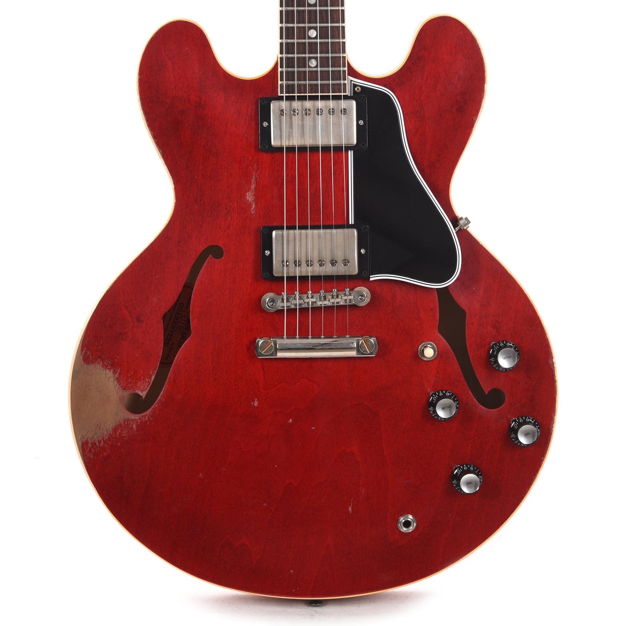 Gibson Custom Shop Murphy Lab 1961 ES-335 Reissue 60s Cherry Heavy Aged Electric Guitars / Semi-Hollow