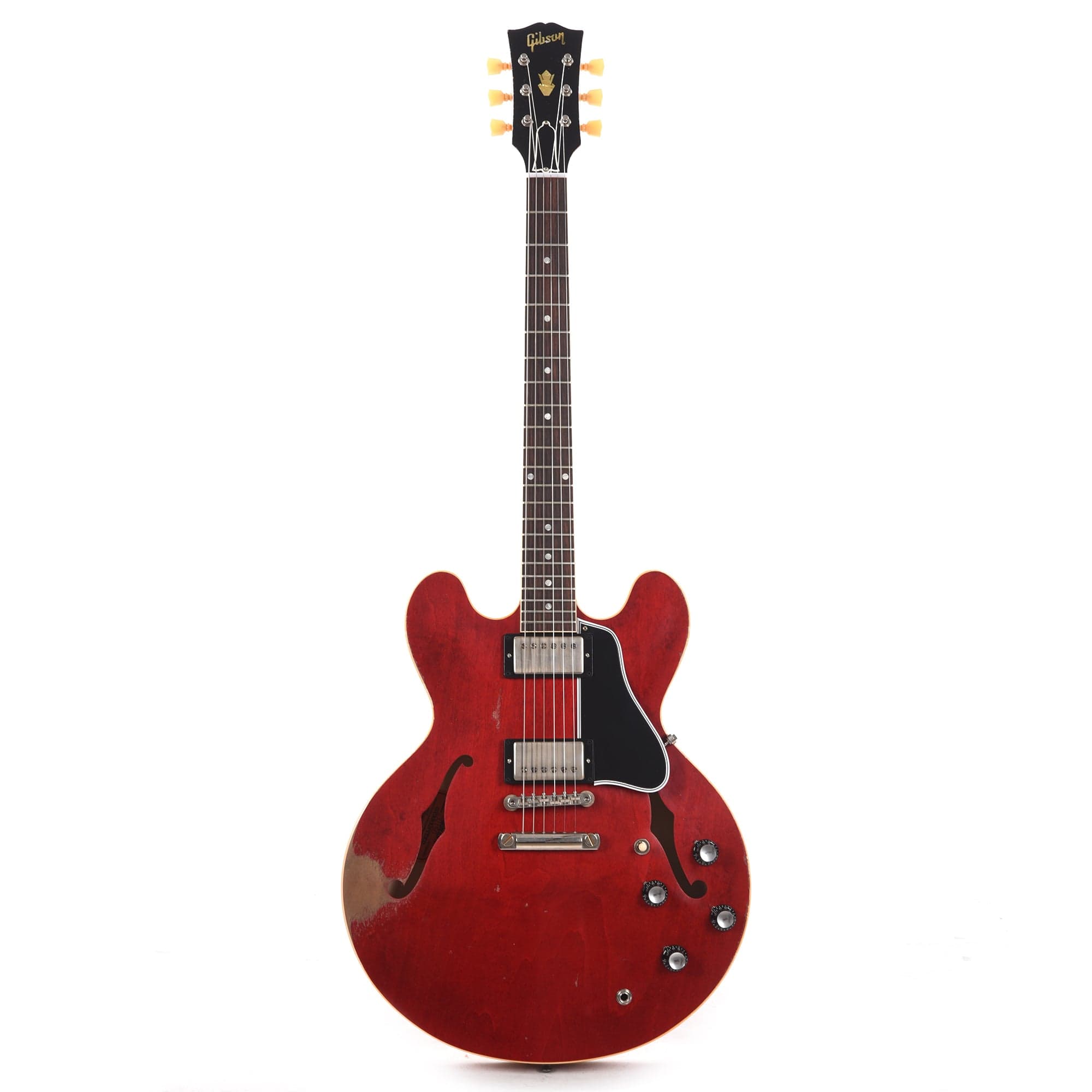 Gibson Custom Shop Murphy Lab 1961 ES-335 Reissue 60s Cherry Heavy Aged Electric Guitars / Semi-Hollow