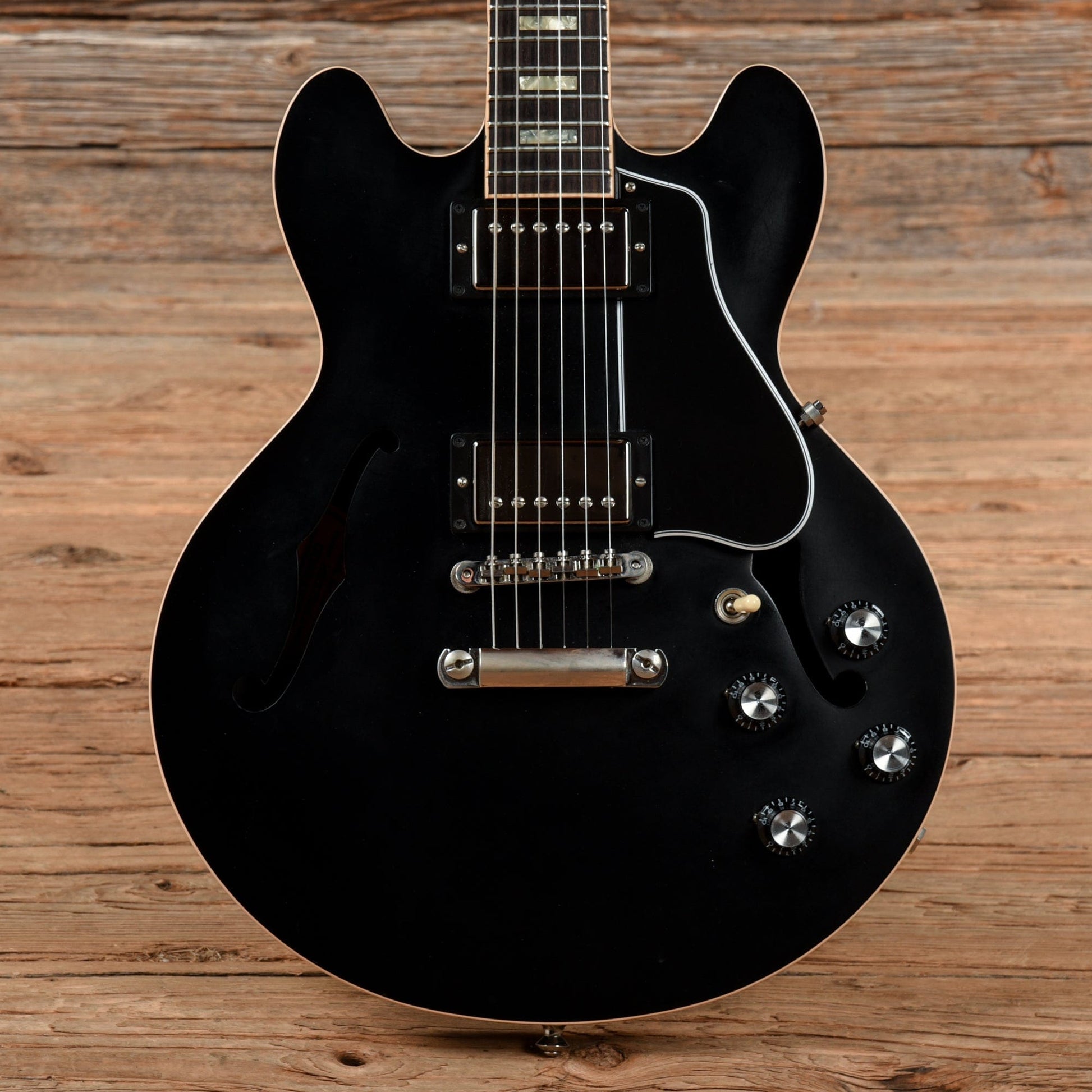 Gibson ES-339 Satin Satin Ebony 2017 Electric Guitars / Semi-Hollow