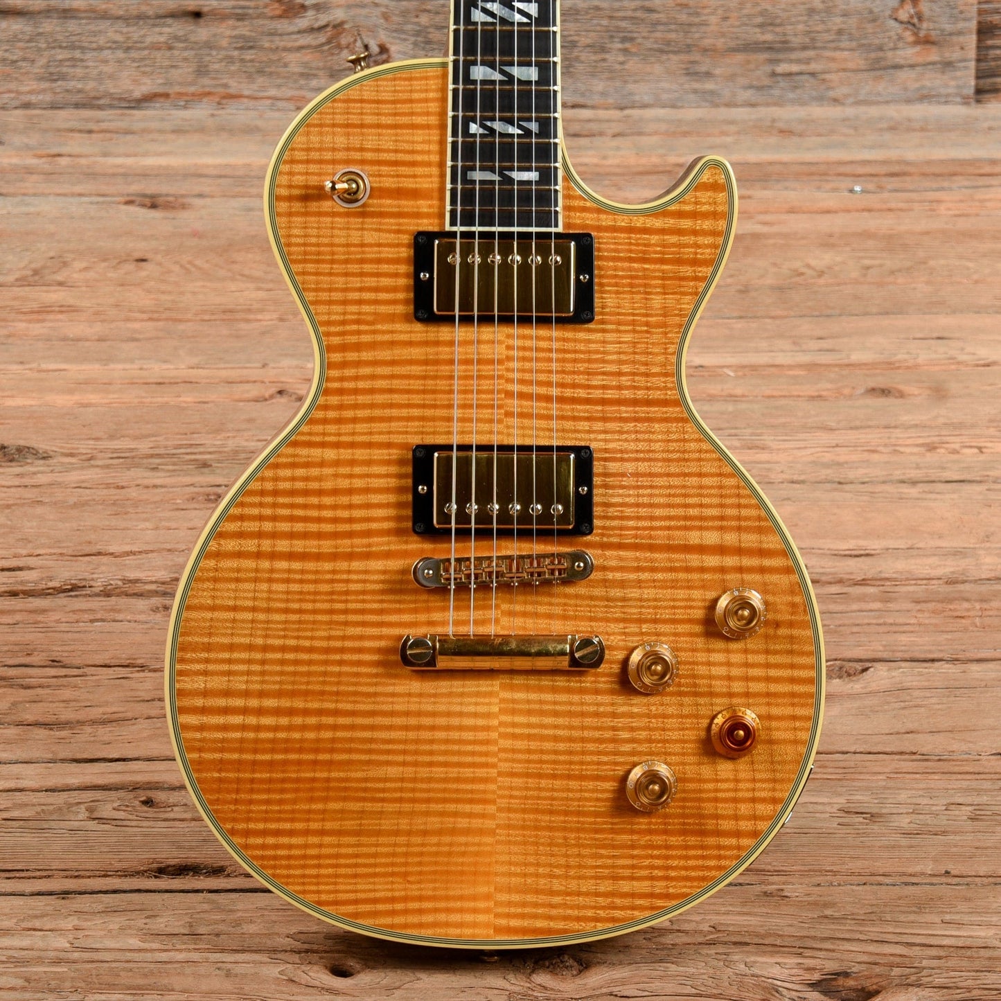 Gibson Les Paul Supreme Amber Natural 2006 Electric Guitars / Semi-Hollow