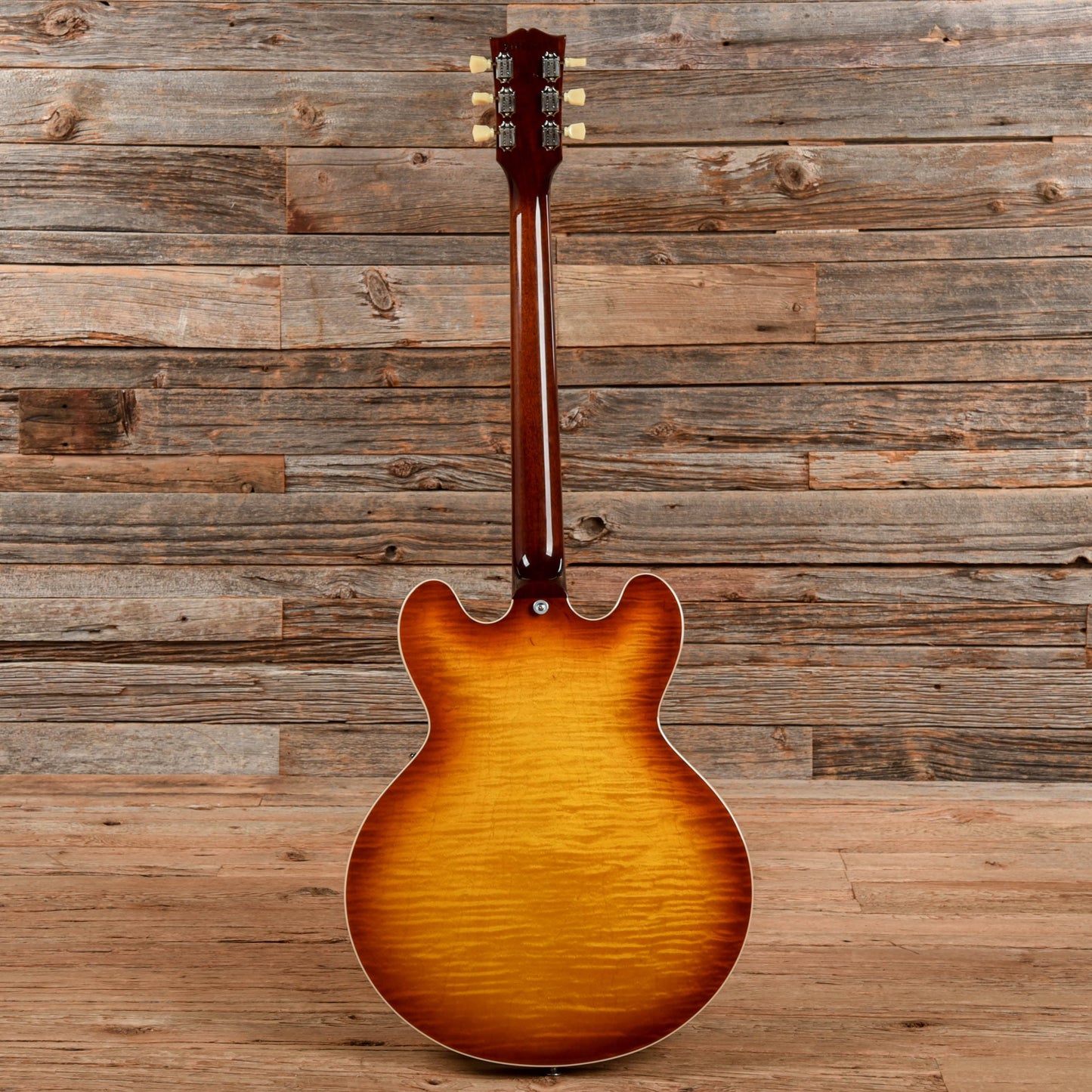 Gibson USA ES-335 Figured Iced Tea Sunburst 2022 Electric Guitars / Semi-Hollow