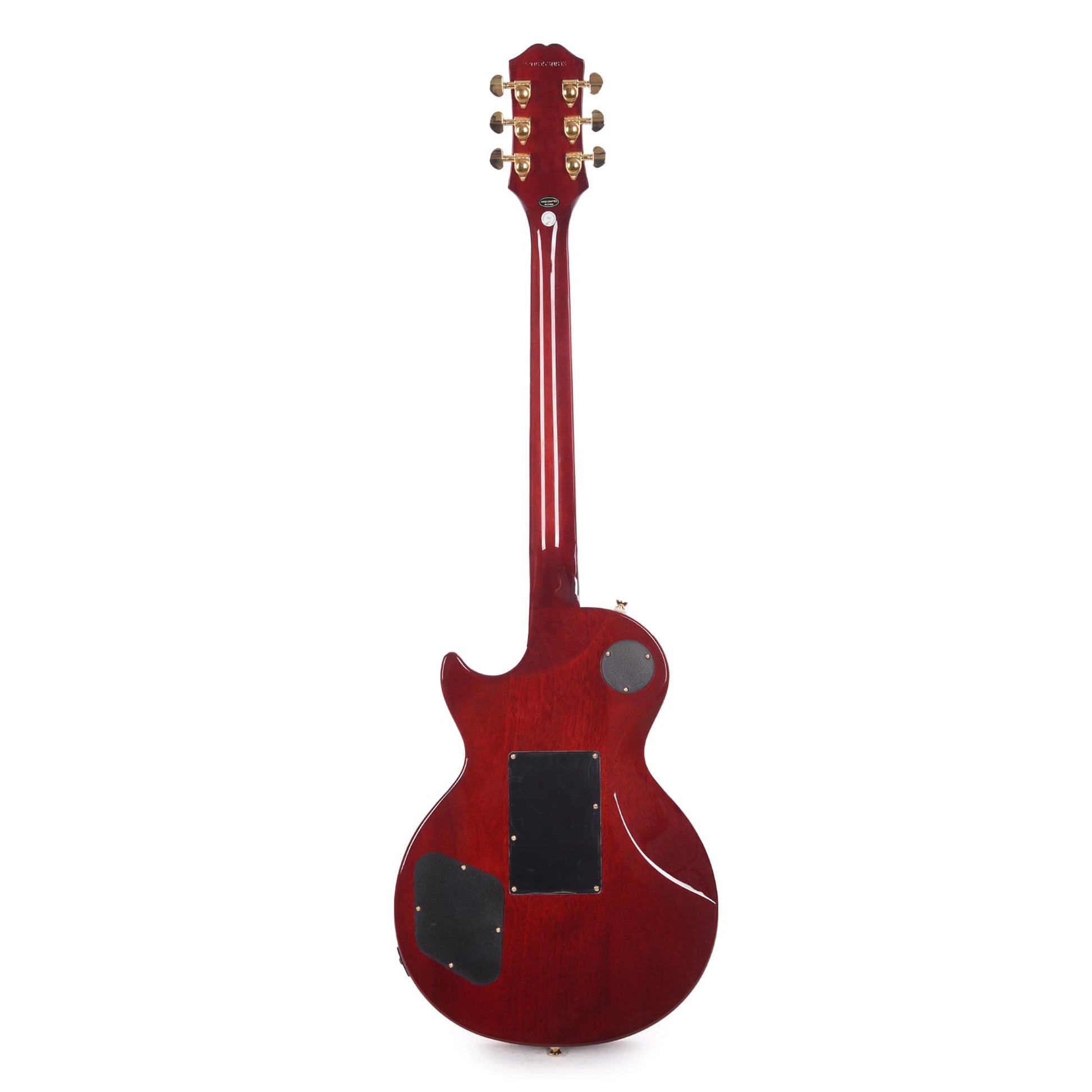 Epiphone Artist Alex Lifeson Les Paul Custom Axcess Quilt Ruby Electric Guitars / Solid Body