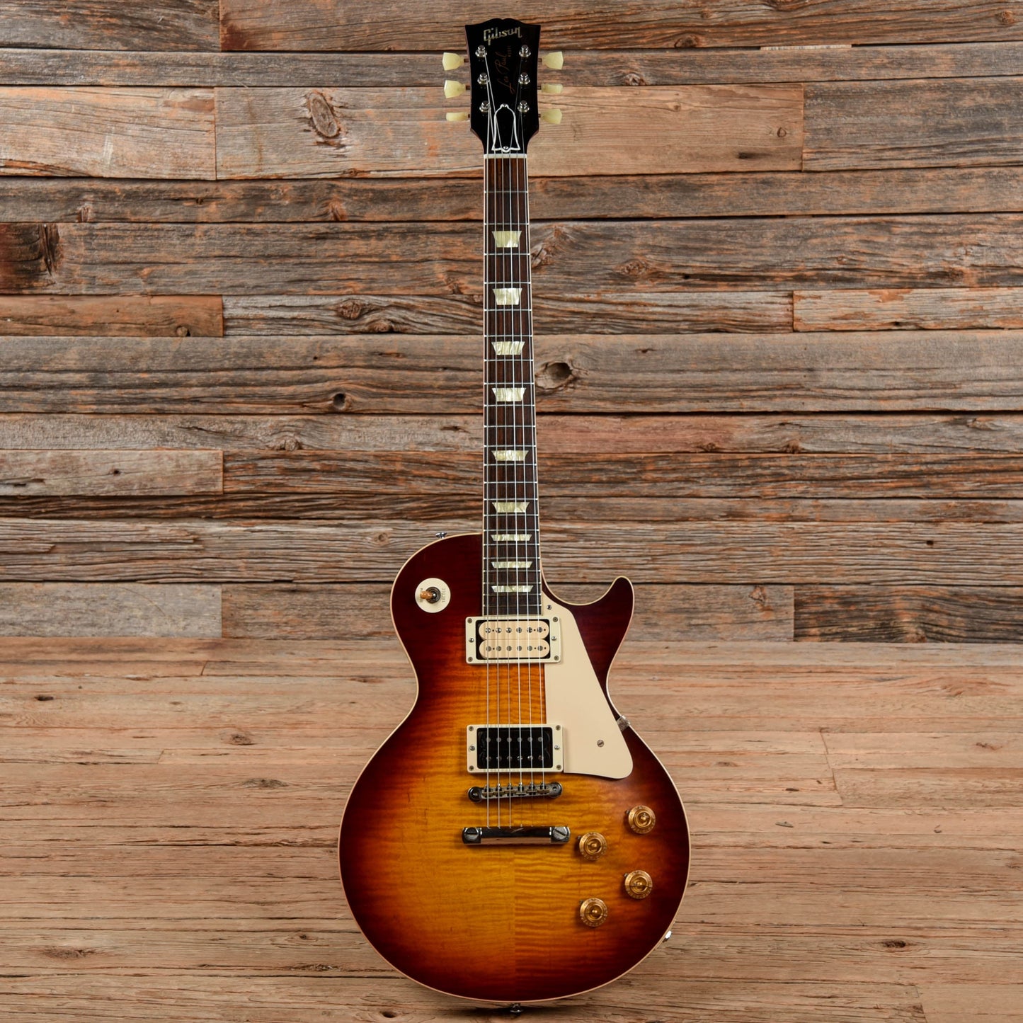 Gibson Custom '59 Les Paul Standard Reissue VOS Sunburst 2014 Electric Guitars / Solid Body