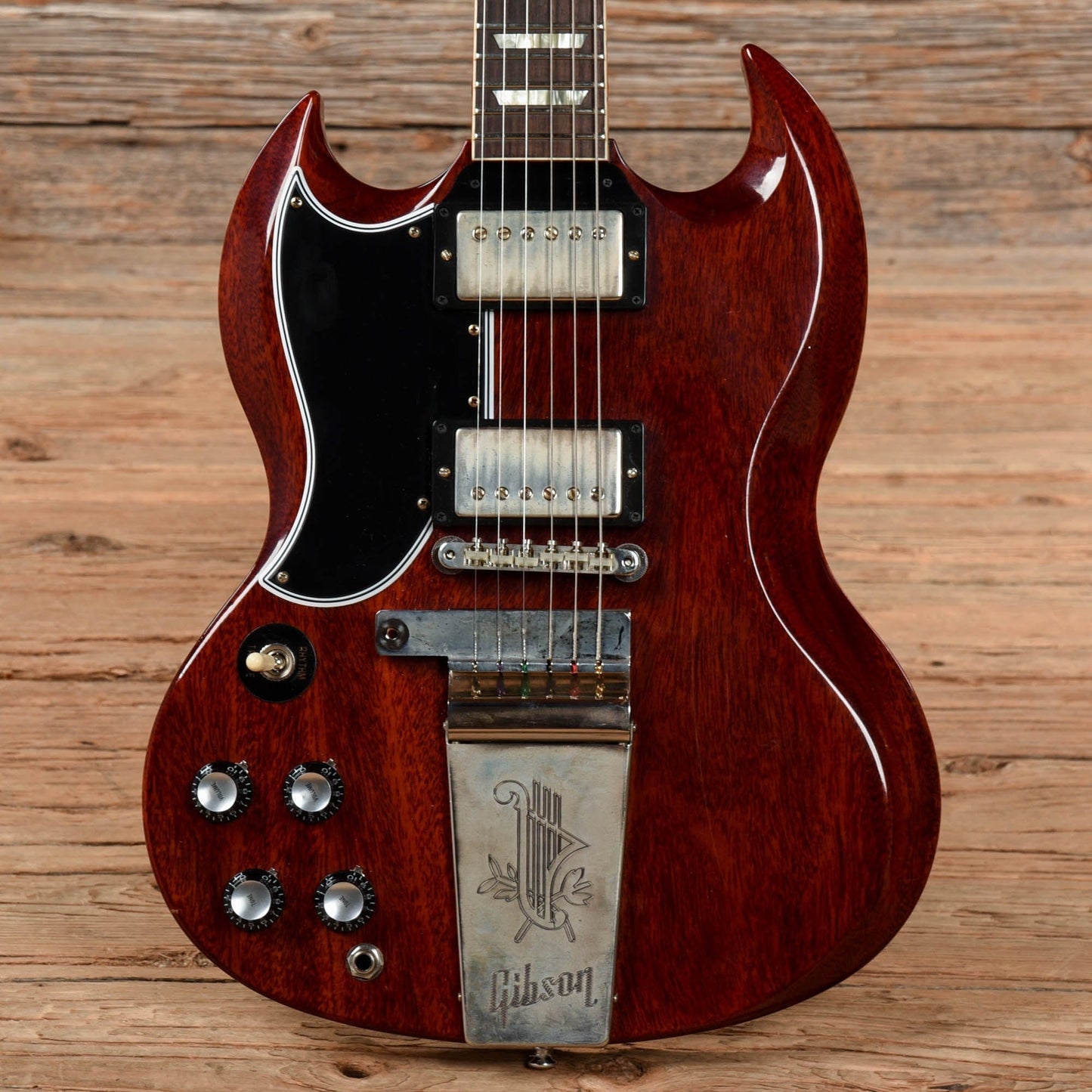 Gibson Custom 64 SG Standard Reissue w/ Maestro Vibrola Cherry Electric Guitars / Solid Body