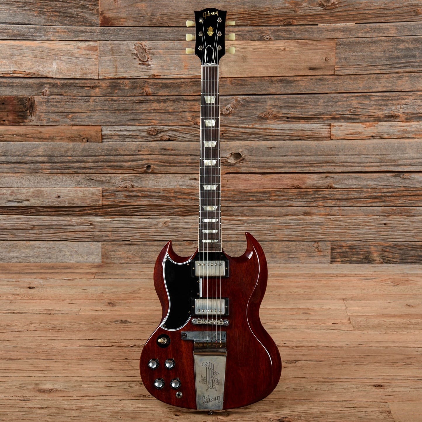 Gibson Custom 64 SG Standard Reissue w/ Maestro Vibrola Cherry Electric Guitars / Solid Body