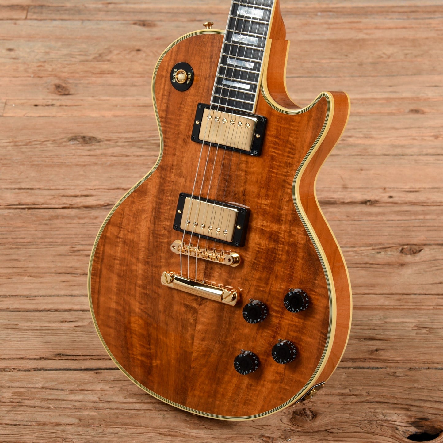 Gibson Custom 68 Les Paul Custom Koa Natural 2020 Electric Guitars / Solid Body