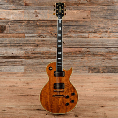 Gibson Custom 68 Les Paul Custom Koa Natural 2020 Electric Guitars / Solid Body