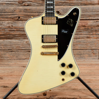 Gibson Custom Firebird Custom Classic White Aged 2019 Electric Guitars / Solid Body