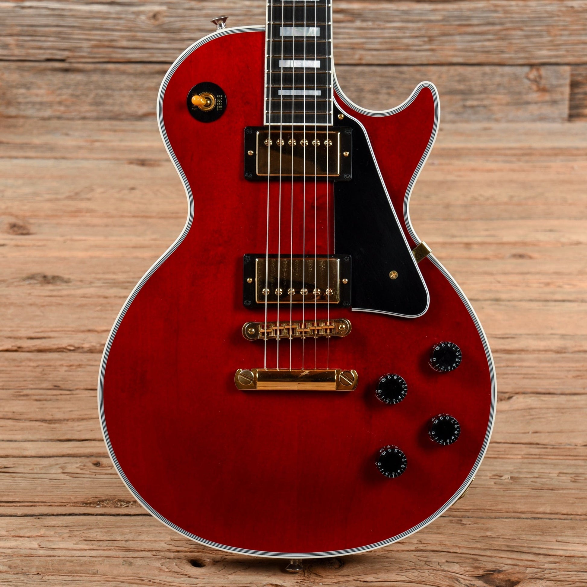 Gibson Custom Les Paul Custom Cherry 2013 Electric Guitars / Solid Body