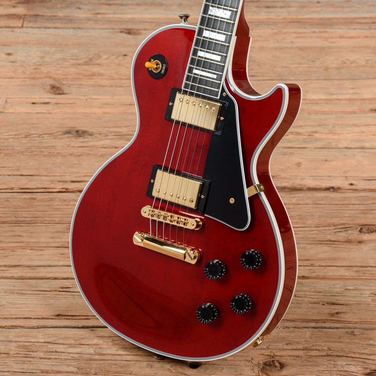 Gibson Custom Les Paul Custom Cherry 2013 Electric Guitars / Solid Body