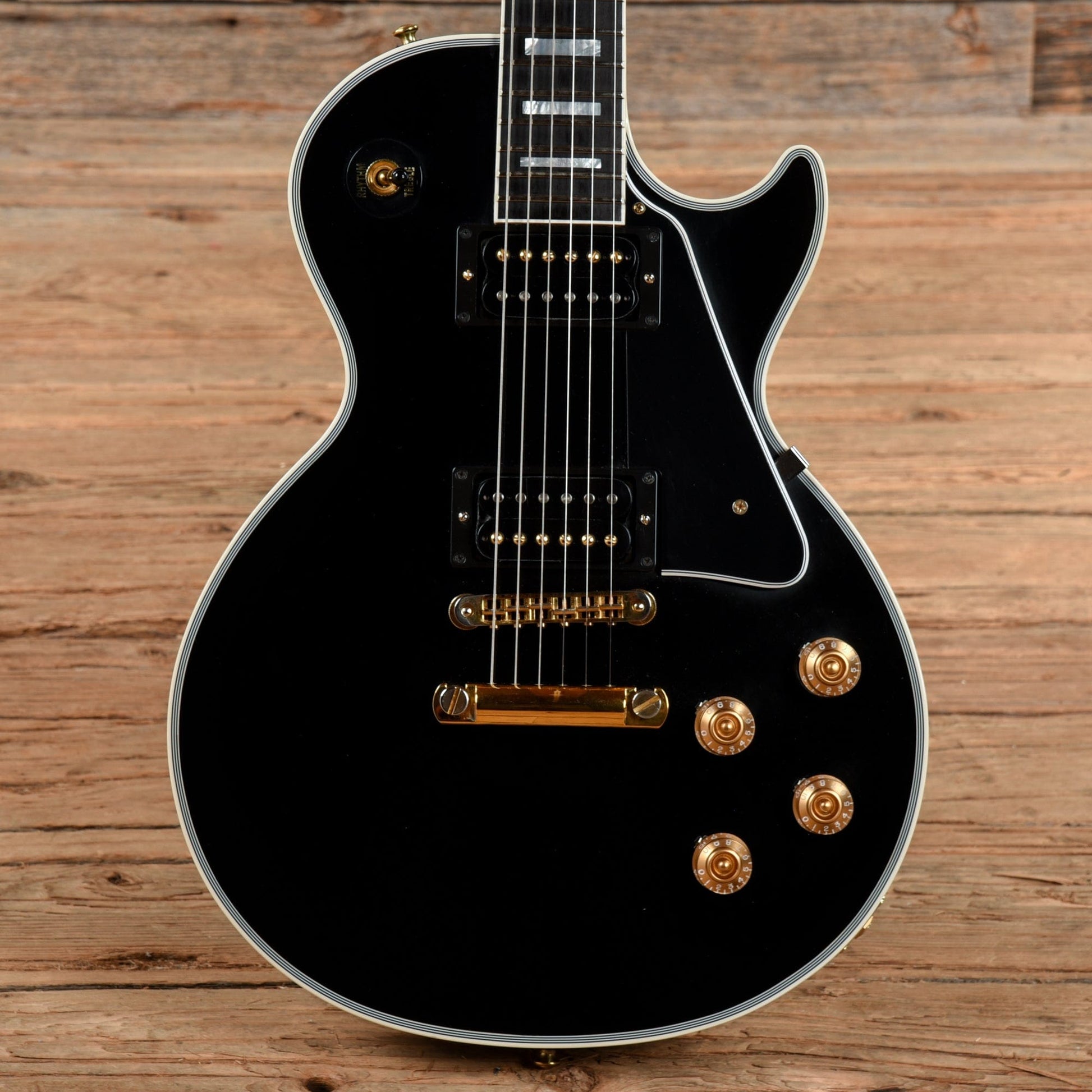 Gibson Custom Les Paul Custom Ebony 2020 Electric Guitars / Solid Body