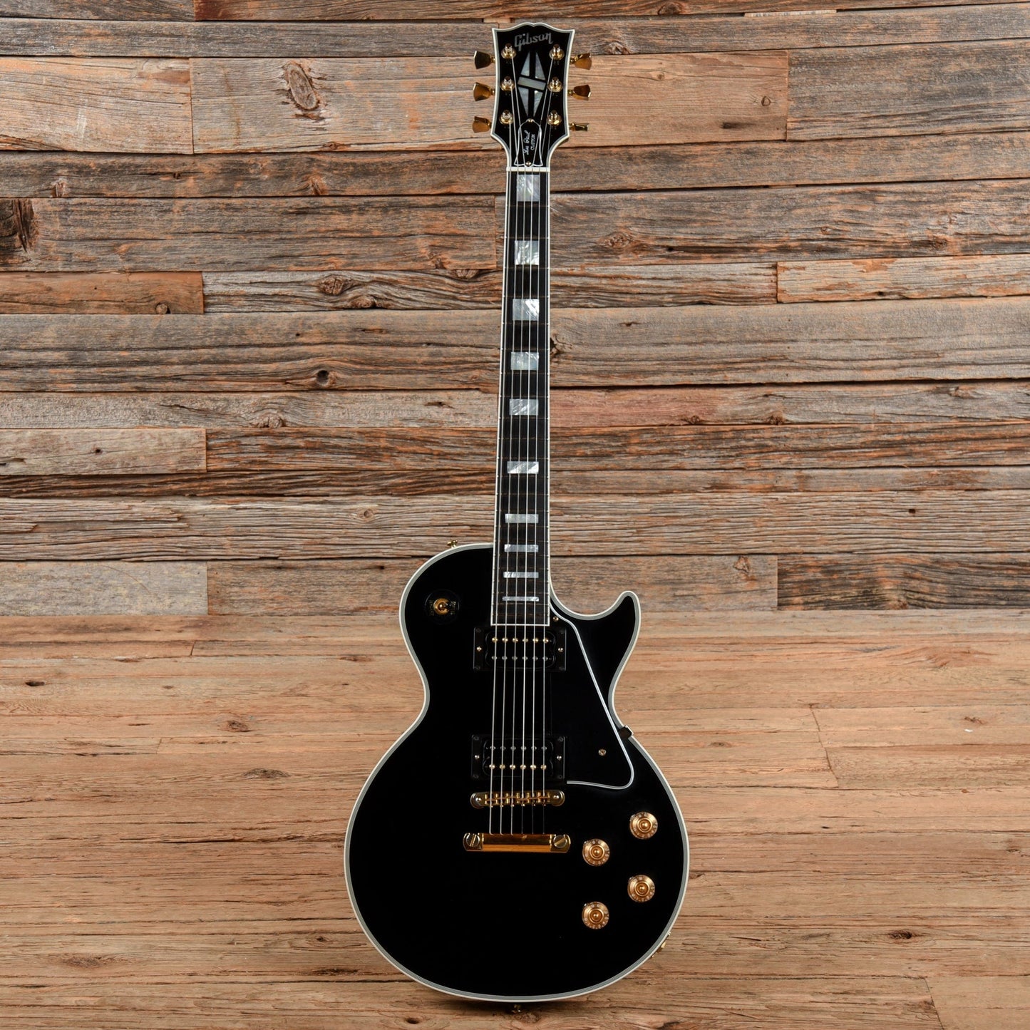 Gibson Custom Les Paul Custom Ebony 2020 Electric Guitars / Solid Body