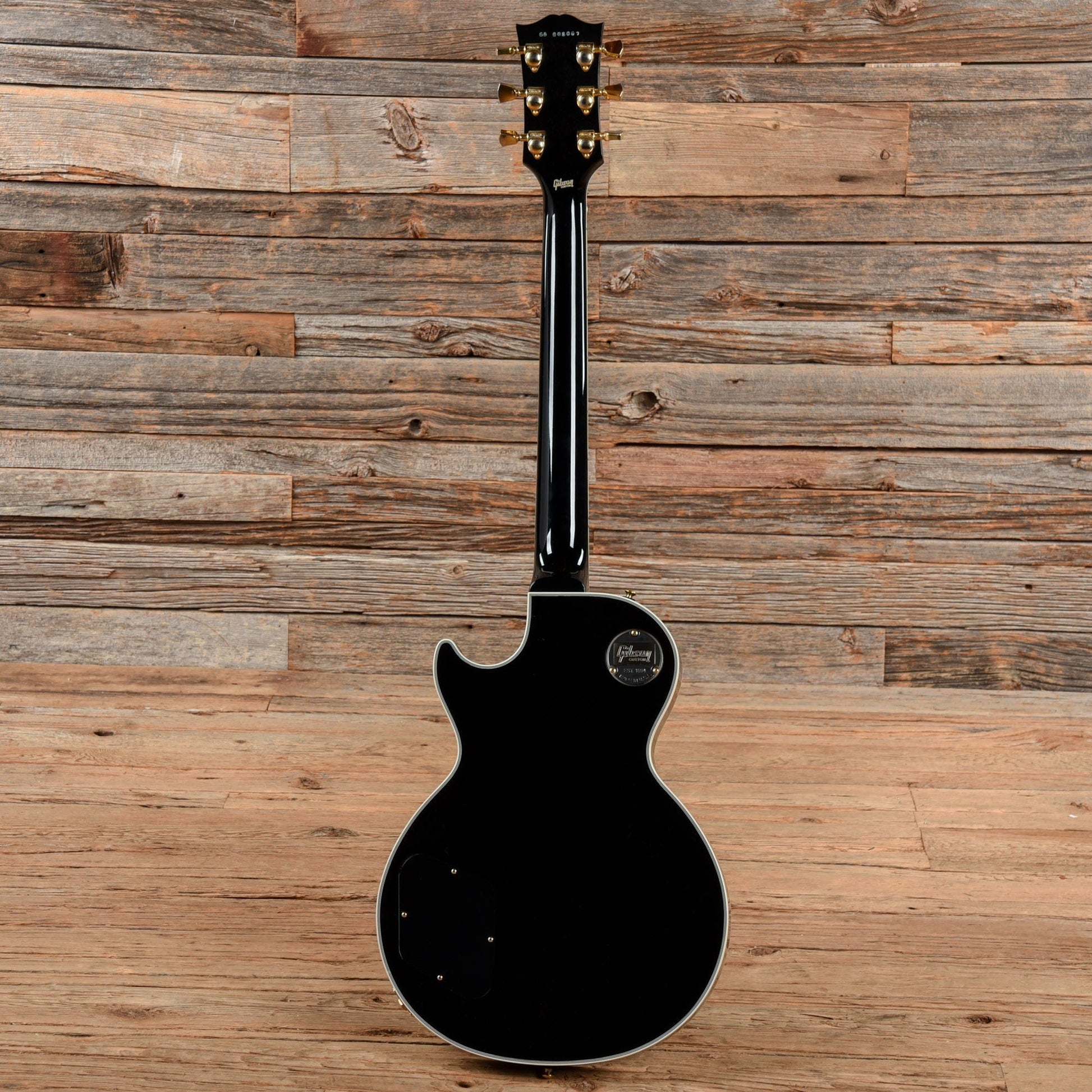 Gibson Custom Les Paul Custom Ebony 2020 Electric Guitars / Solid Body