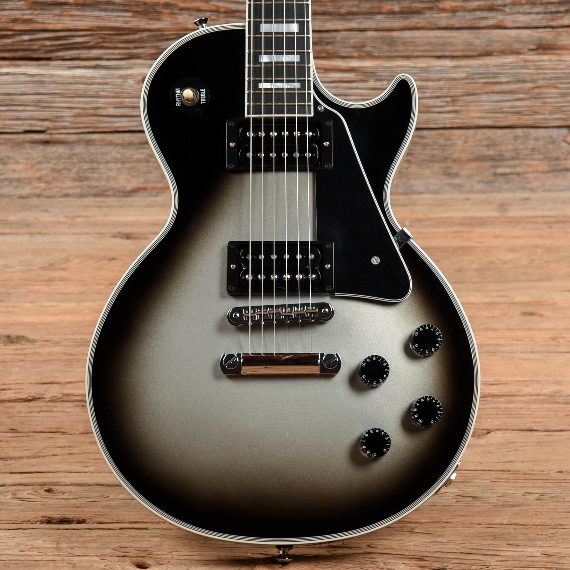 Gibson Custom Les Paul Custom Silverburst 2014 Electric Guitars / Solid Body