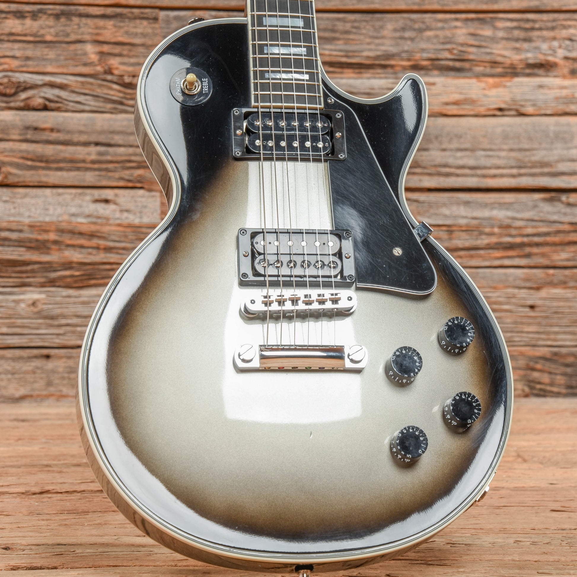 Gibson Custom Les Paul Custom Silverburst 2014 Electric Guitars / Solid Body