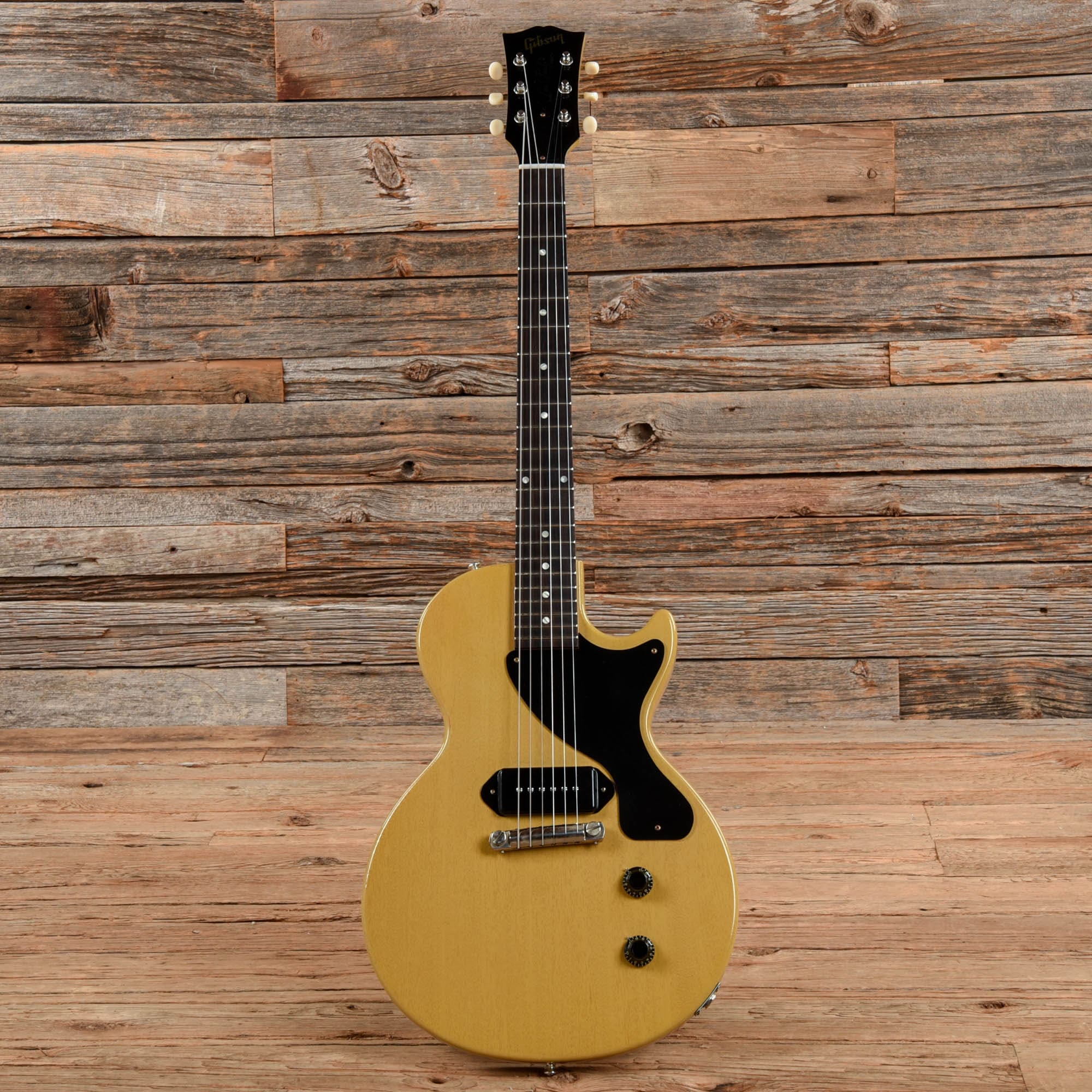 Gibson Custom Murphy Lab 57 Les Paul Junior Ultra Light Aged TV Yellow Electric Guitars / Solid Body