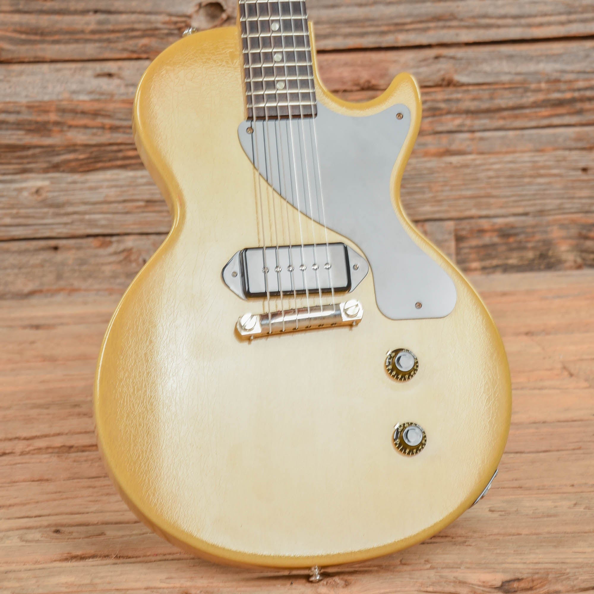 Gibson Custom Murphy Lab 57 Les Paul Junior Ultra Light Aged TV Yellow Electric Guitars / Solid Body