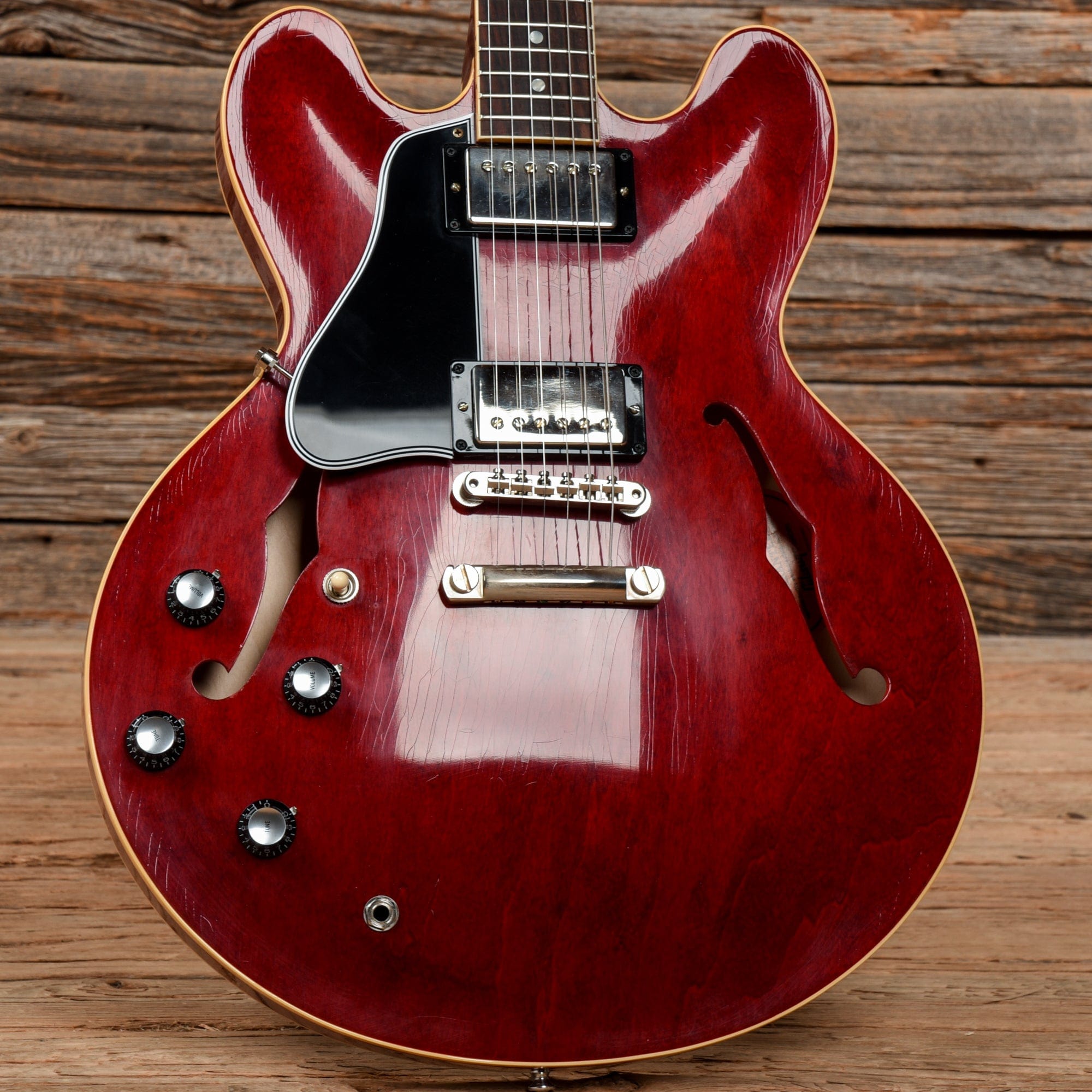 Gibson Custom Murphy Lab '61 ES-335 Reissue Cherry 2021 LEFTY Electric Guitars / Solid Body