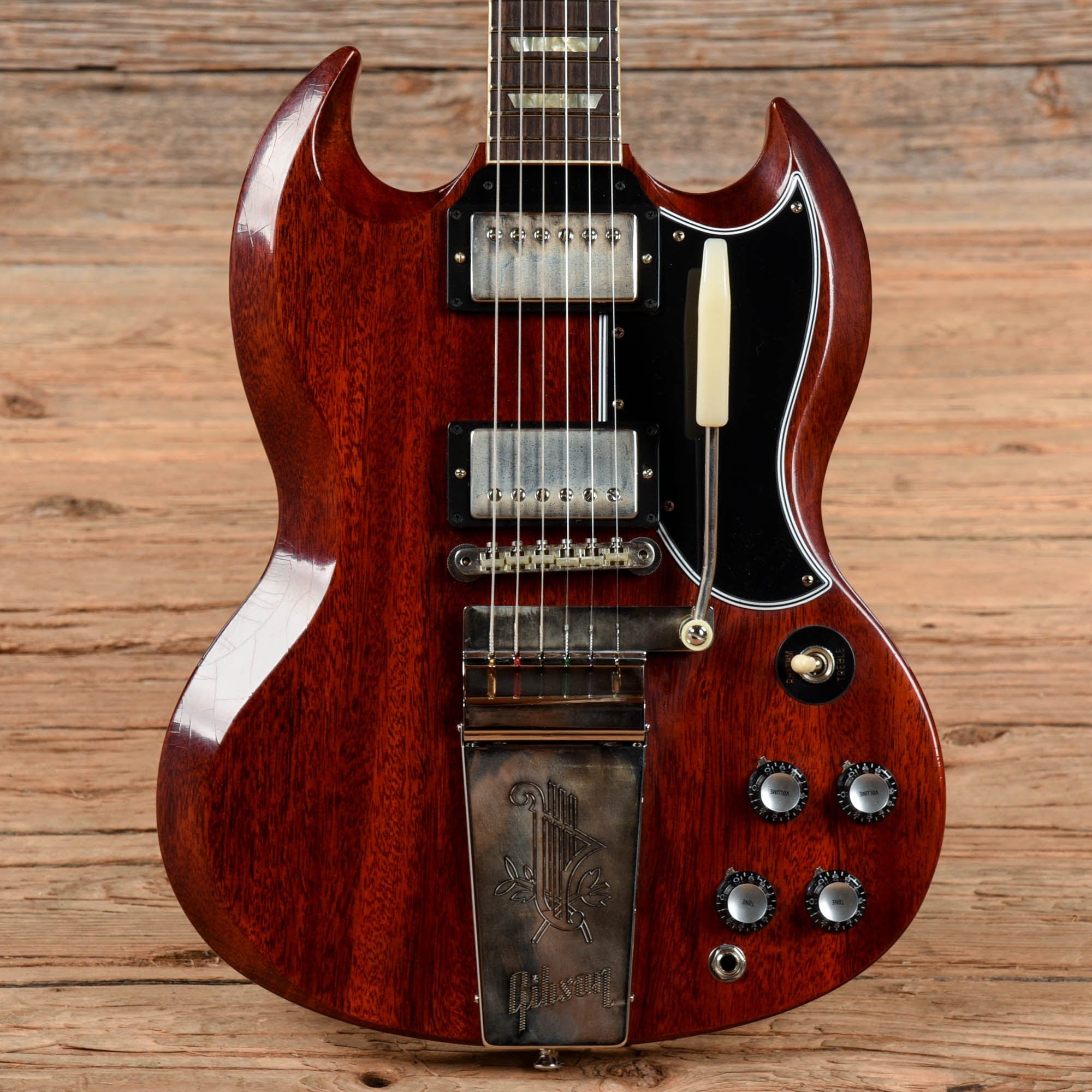 Gibson Custom Murphy Lab 64 SG Standard Ultra Light Aged Cherry 2022 Electric Guitars / Solid Body