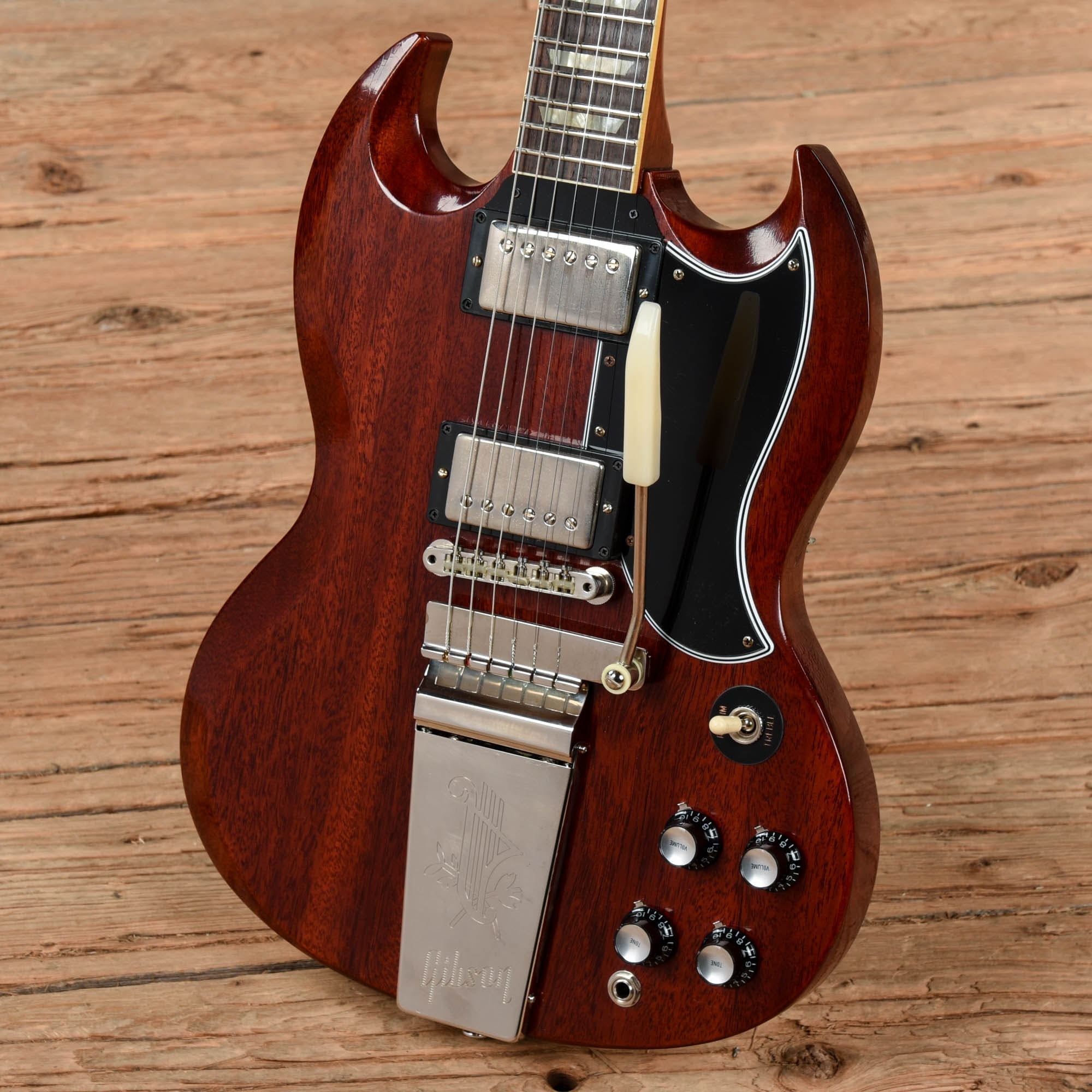 Gibson Custom Murphy Lab 64 SG Standard Ultra Light Aged Cherry 2022 Electric Guitars / Solid Body