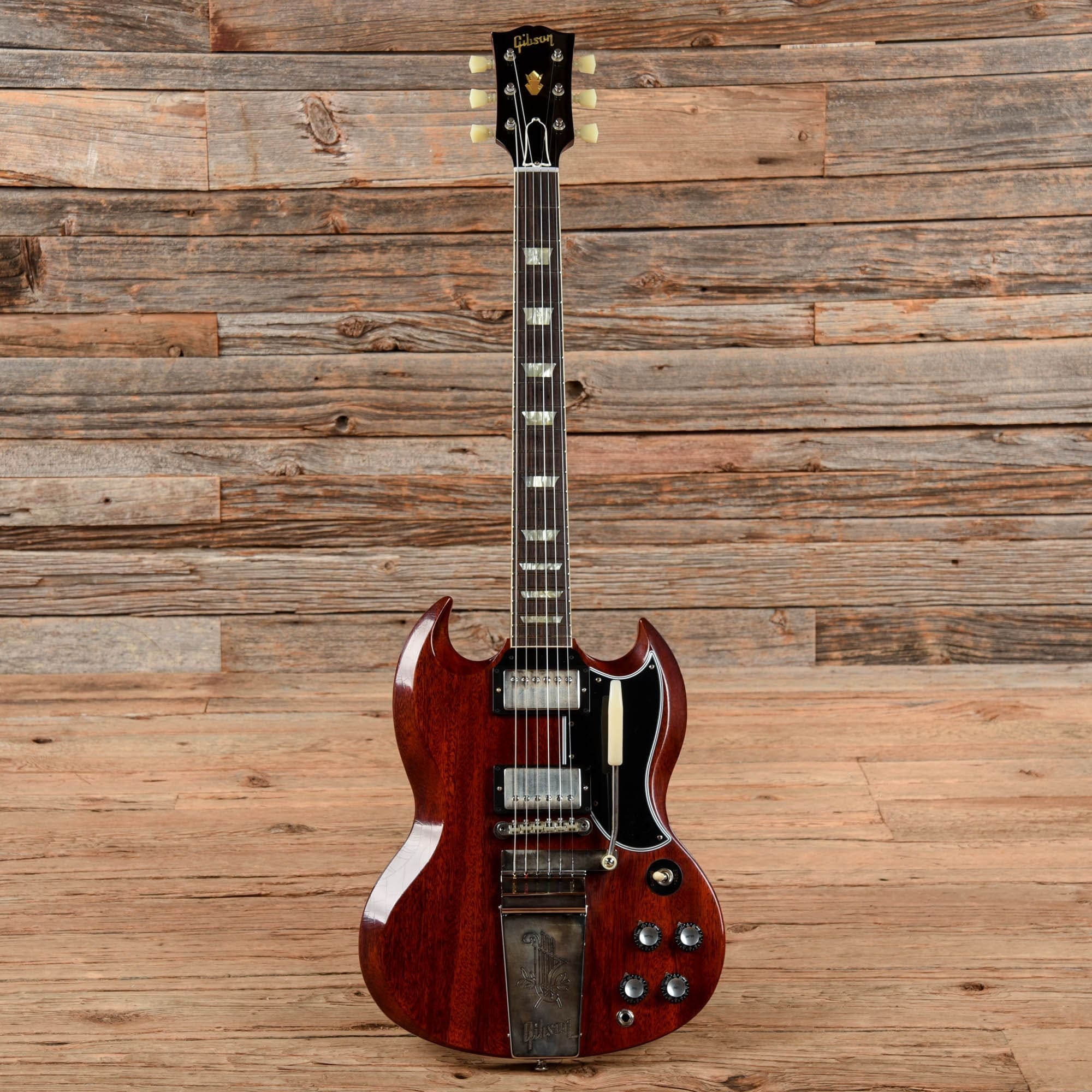 Gibson Custom Murphy Lab 64 SG Standard Ultra Light Aged Cherry 2022 Electric Guitars / Solid Body