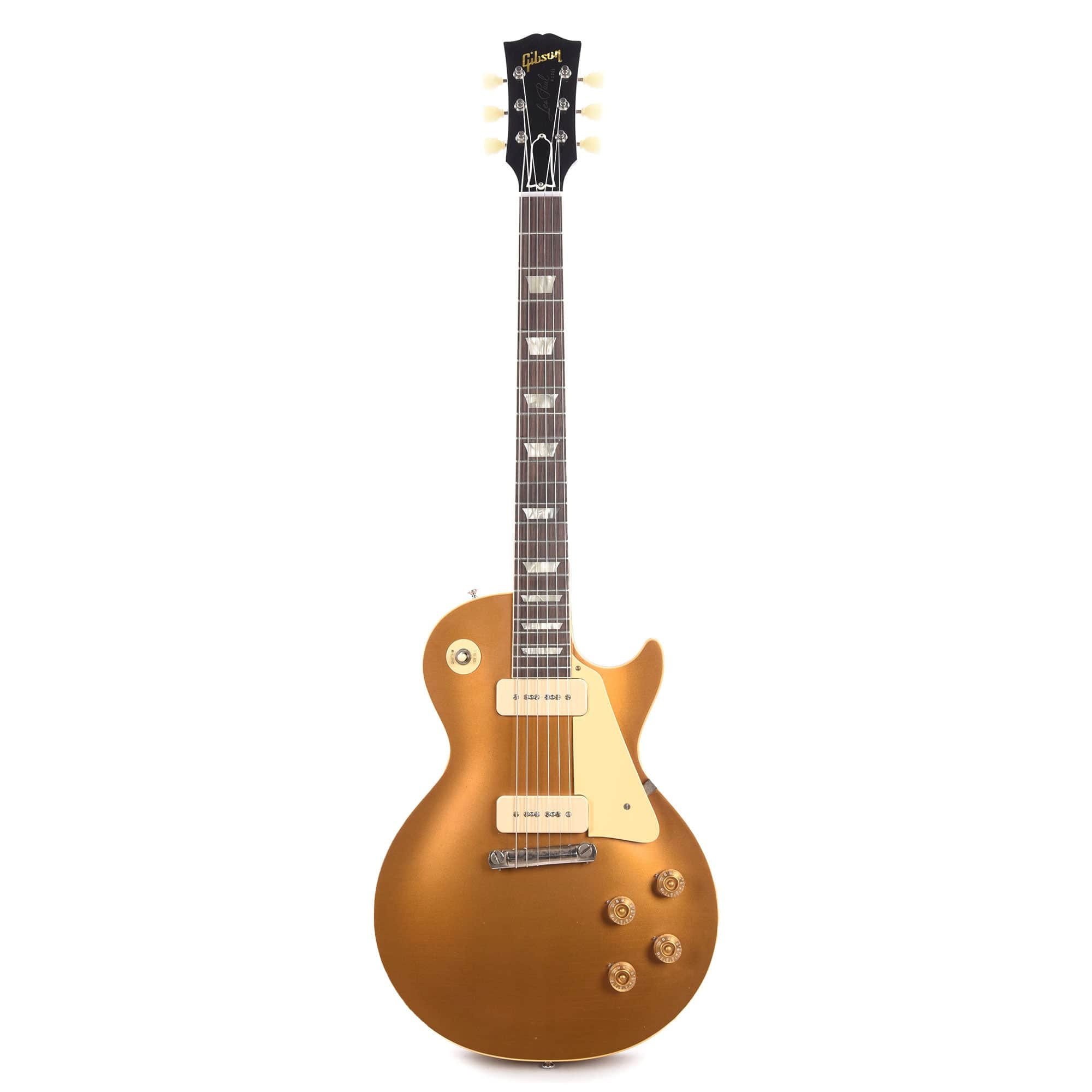 Gibson Custom Shop 1954 Les Paul Standard All Double Gold Murphy Lab Light Aged Electric Guitars / Solid Body