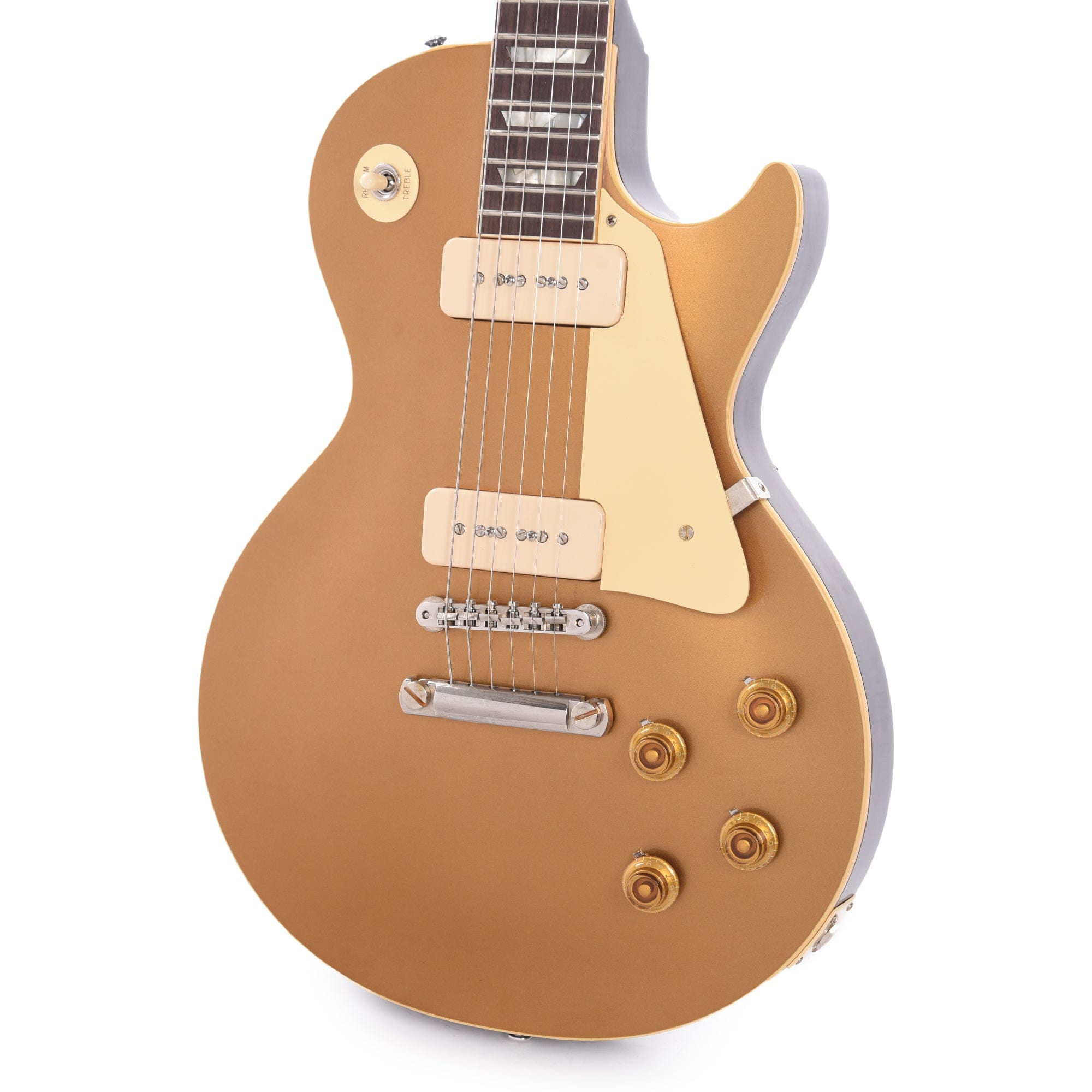 Gibson Custom Shop 1956 Les Paul Goldtop Darkback VOS w/60 V2 Neck Profile Electric Guitars / Solid Body