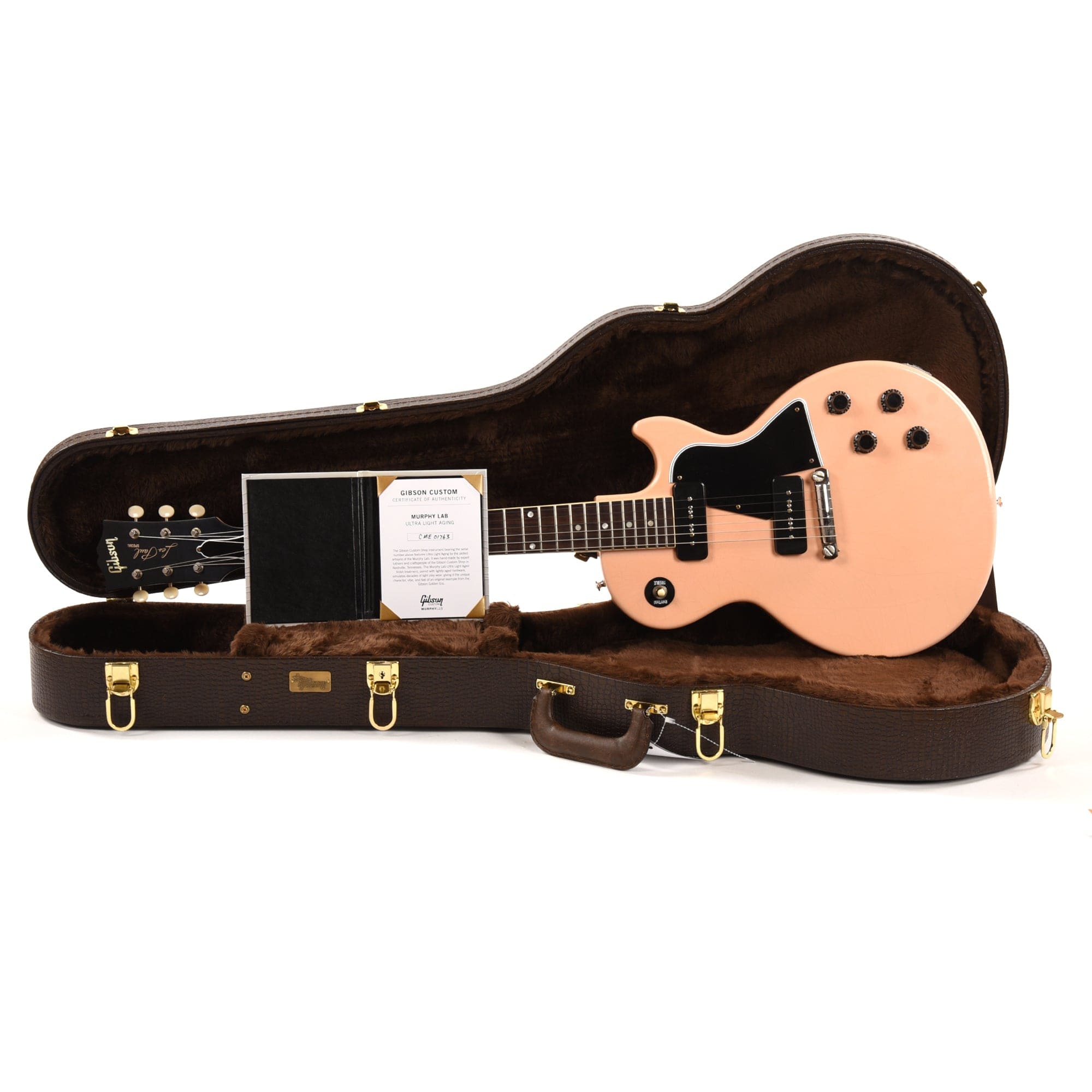 Gibson Custom Shop 1957 Les Paul Special Single Cut Reissue Antique Shell Pink Murphy Lab Ultra Light Aged Electric Guitars / Solid Body