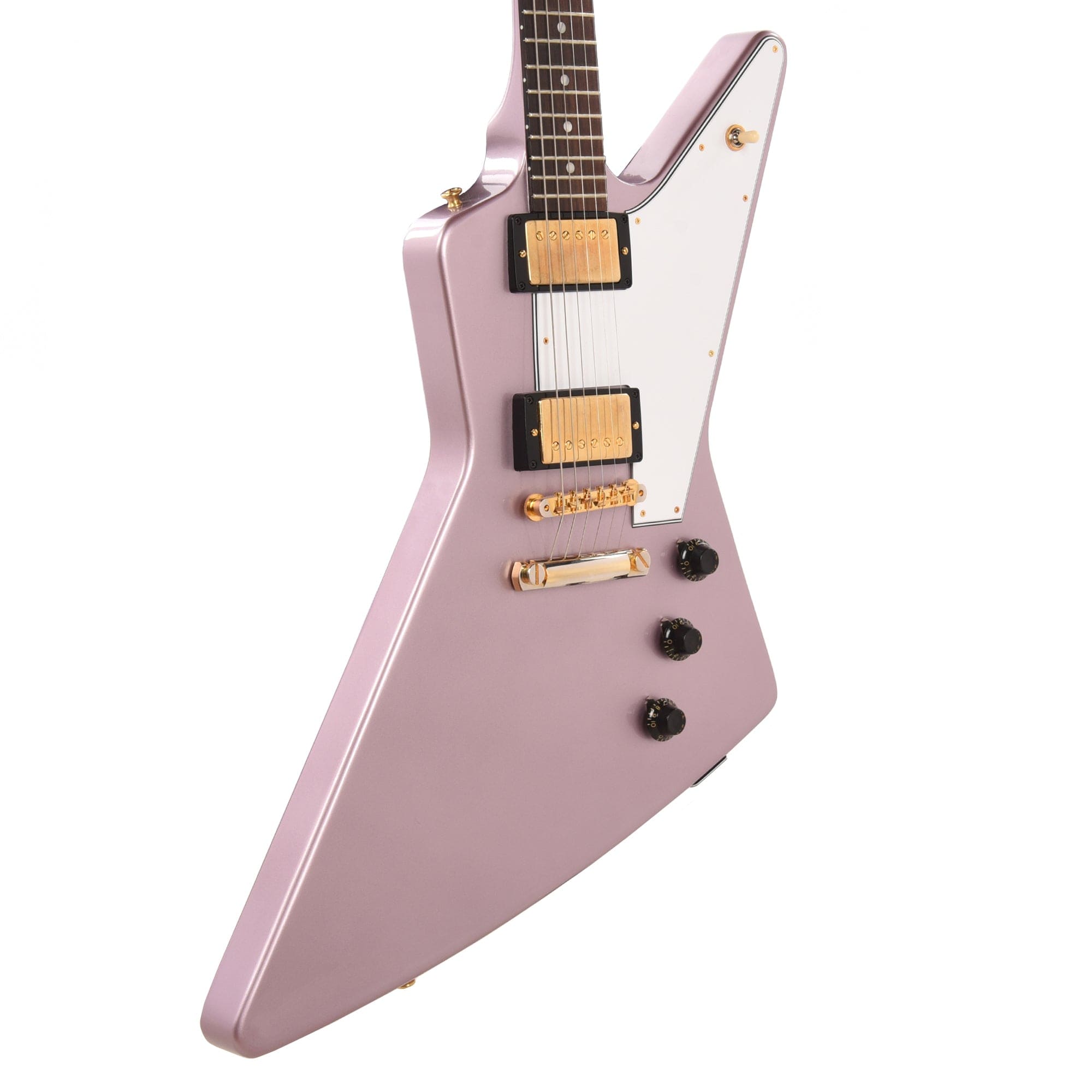 Gibson Custom Shop 1958 Korina Explorer Heather Poly VOS w/White PIckguard Electric Guitars / Solid Body