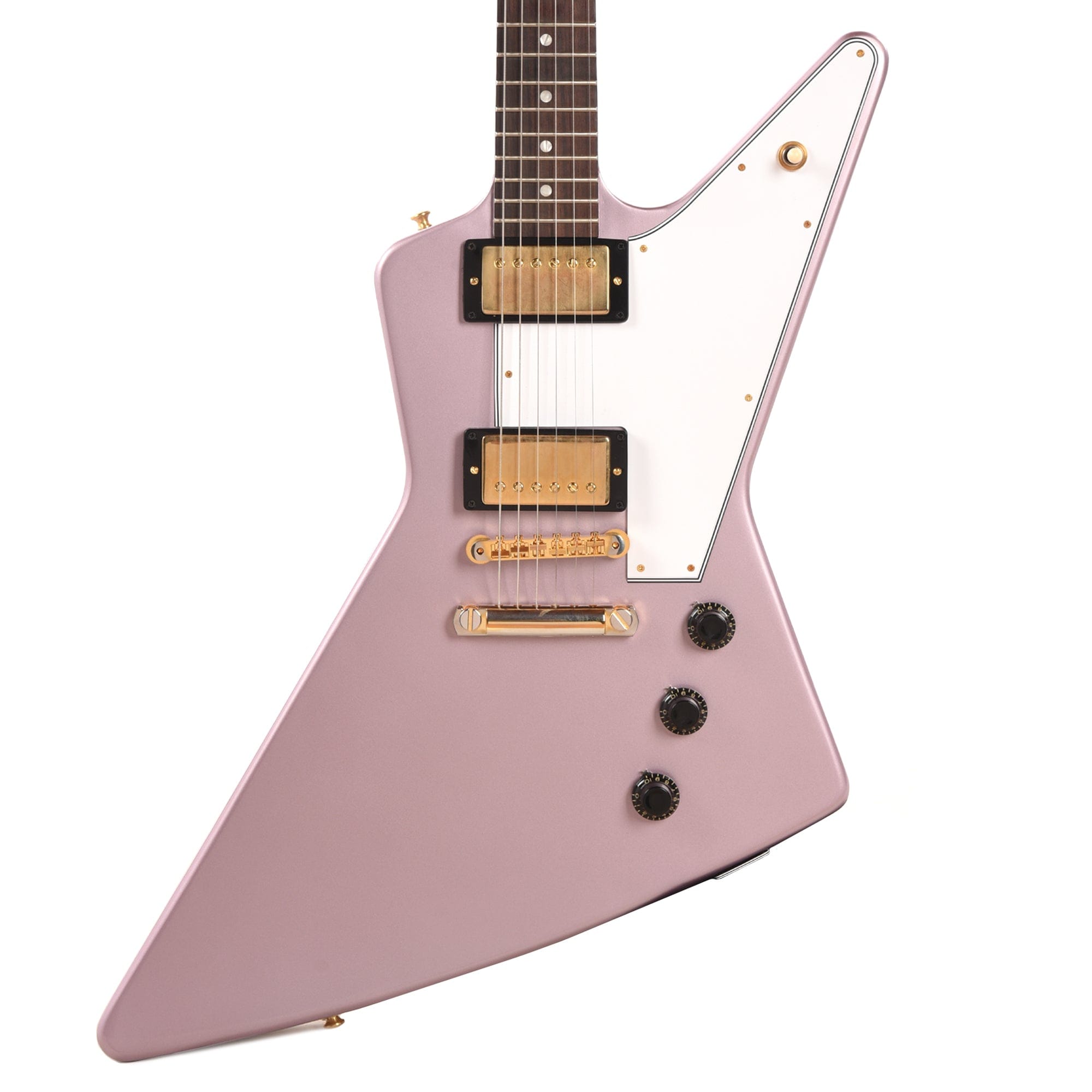 Gibson Custom Shop 1958 Korina Explorer Heather Poly VOS w/White PIckguard Electric Guitars / Solid Body