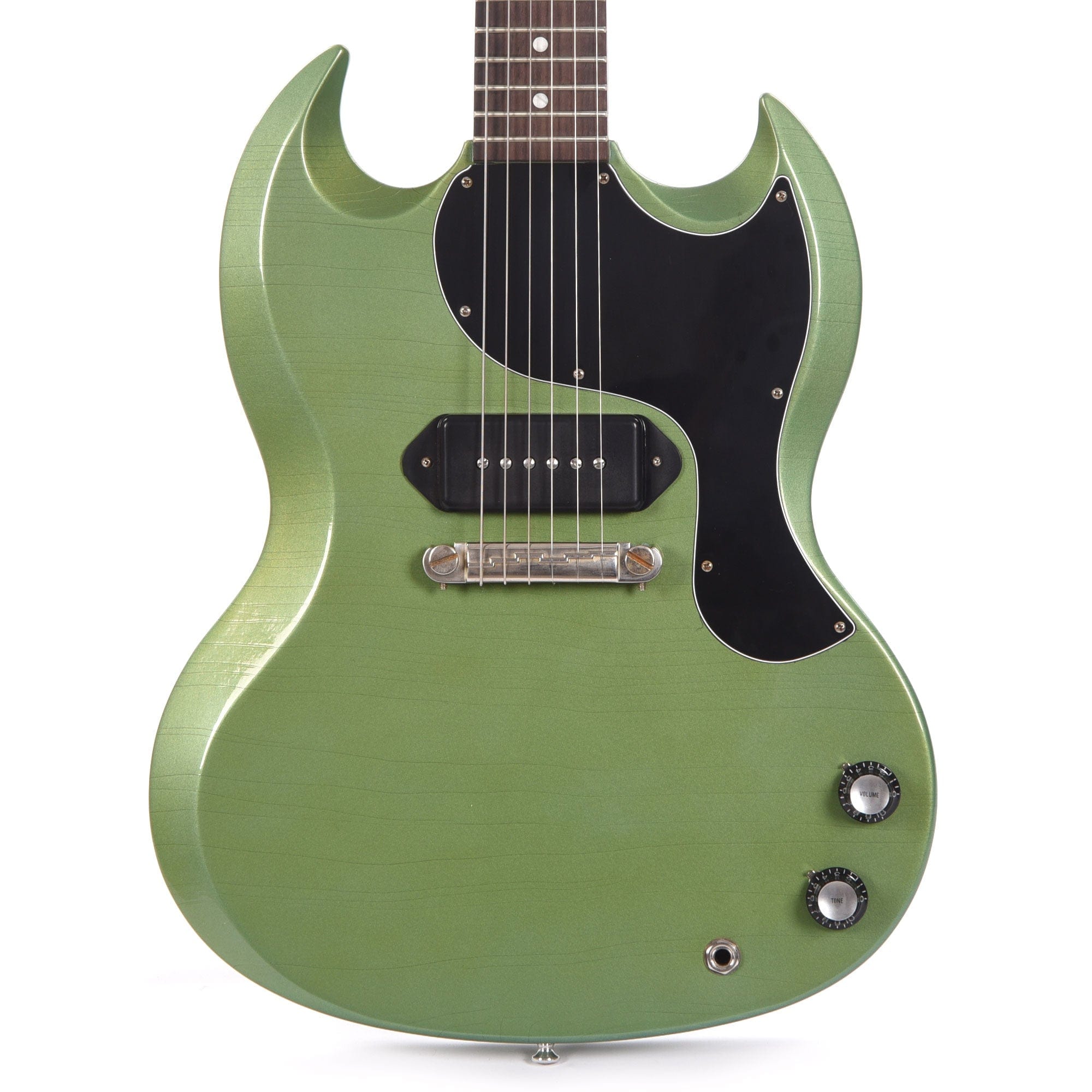 Gibson Custom Shop 1963 SG Junior Reissue Heavy Antique Inverness Green Poly Murphy Lab Ultra Light Aged Electric Guitars / Solid Body