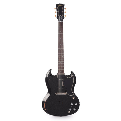 Gibson Custom Shop 1963 SG Special Reissue Antique Black Sparkle Murphy Lab Heavy Aged Electric Guitars / Solid Body