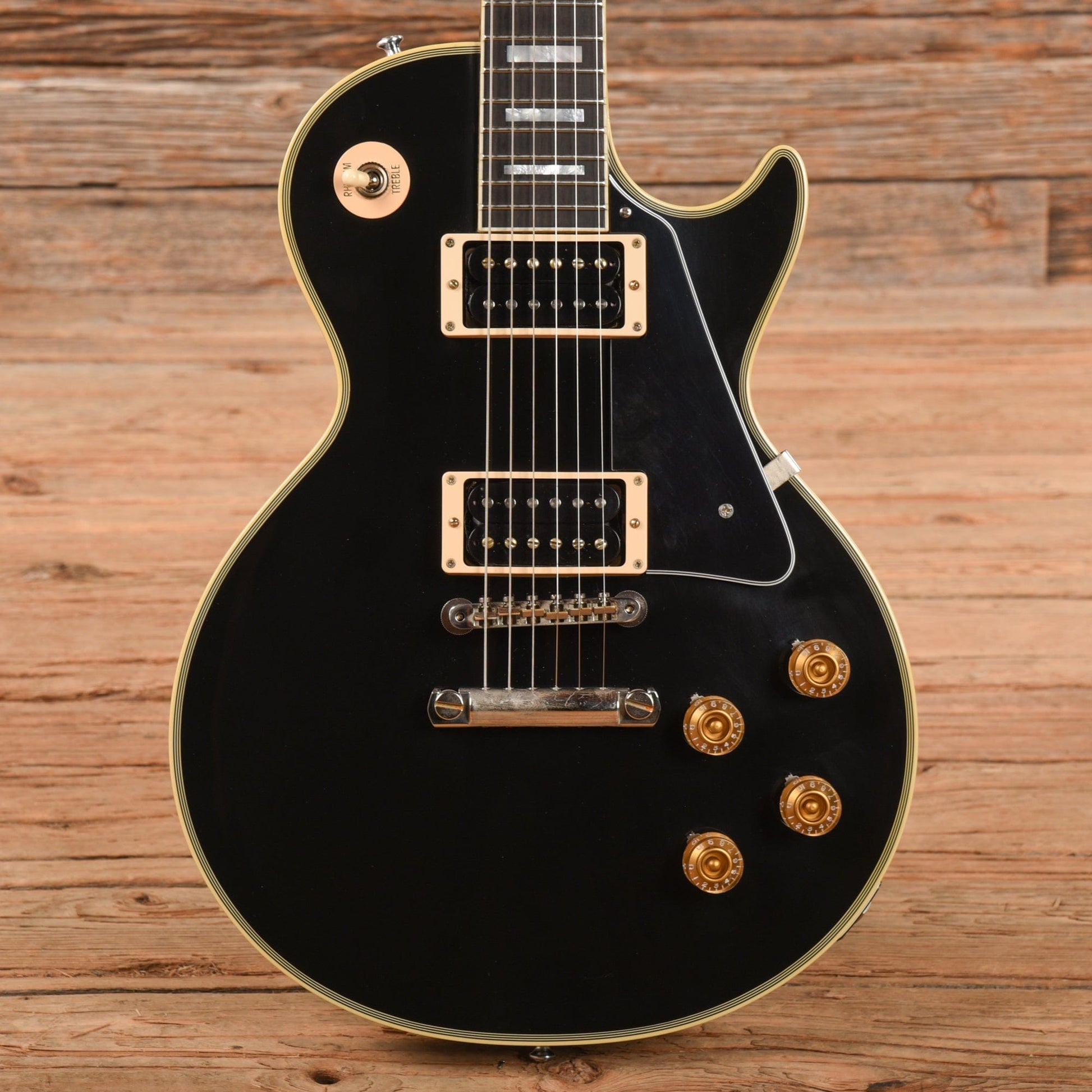 Gibson Custom Shop '68 Les Paul Custom Ebony 2021 Electric Guitars / Solid Body