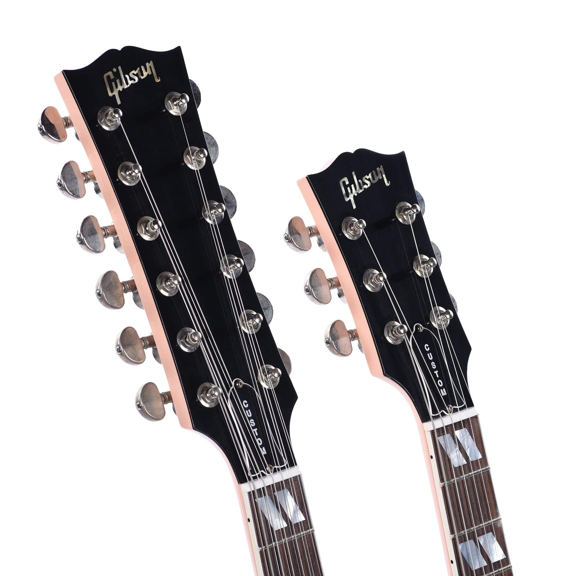 Gibson Custom Shop EDS-1275 Doubleneck "CME Spec" VOS Antique Shell Pink w/Grovers Electric Guitars / Solid Body