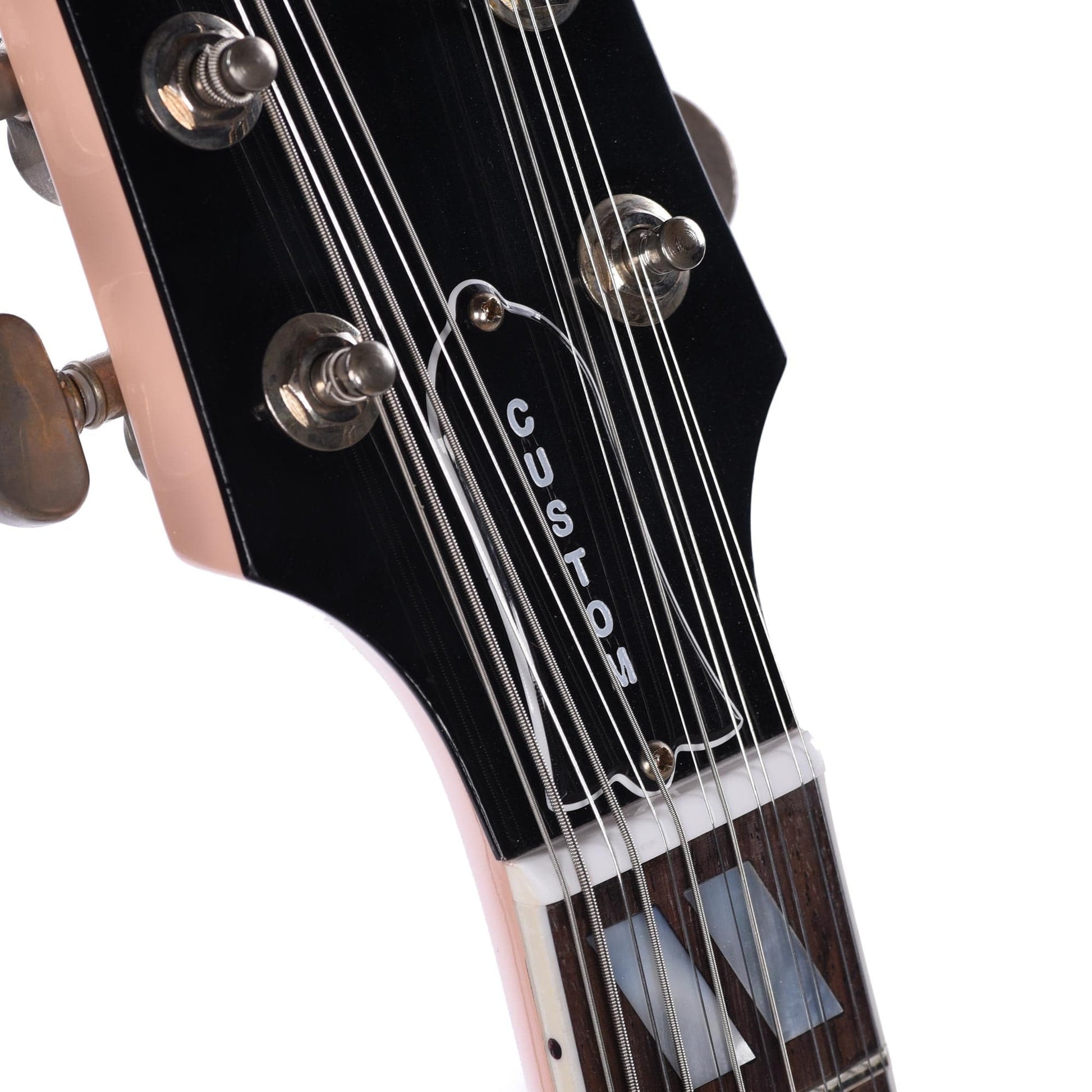 Gibson Custom Shop EDS-1275 Doubleneck "CME Spec" VOS Antique Shell Pink w/Grovers Electric Guitars / Solid Body