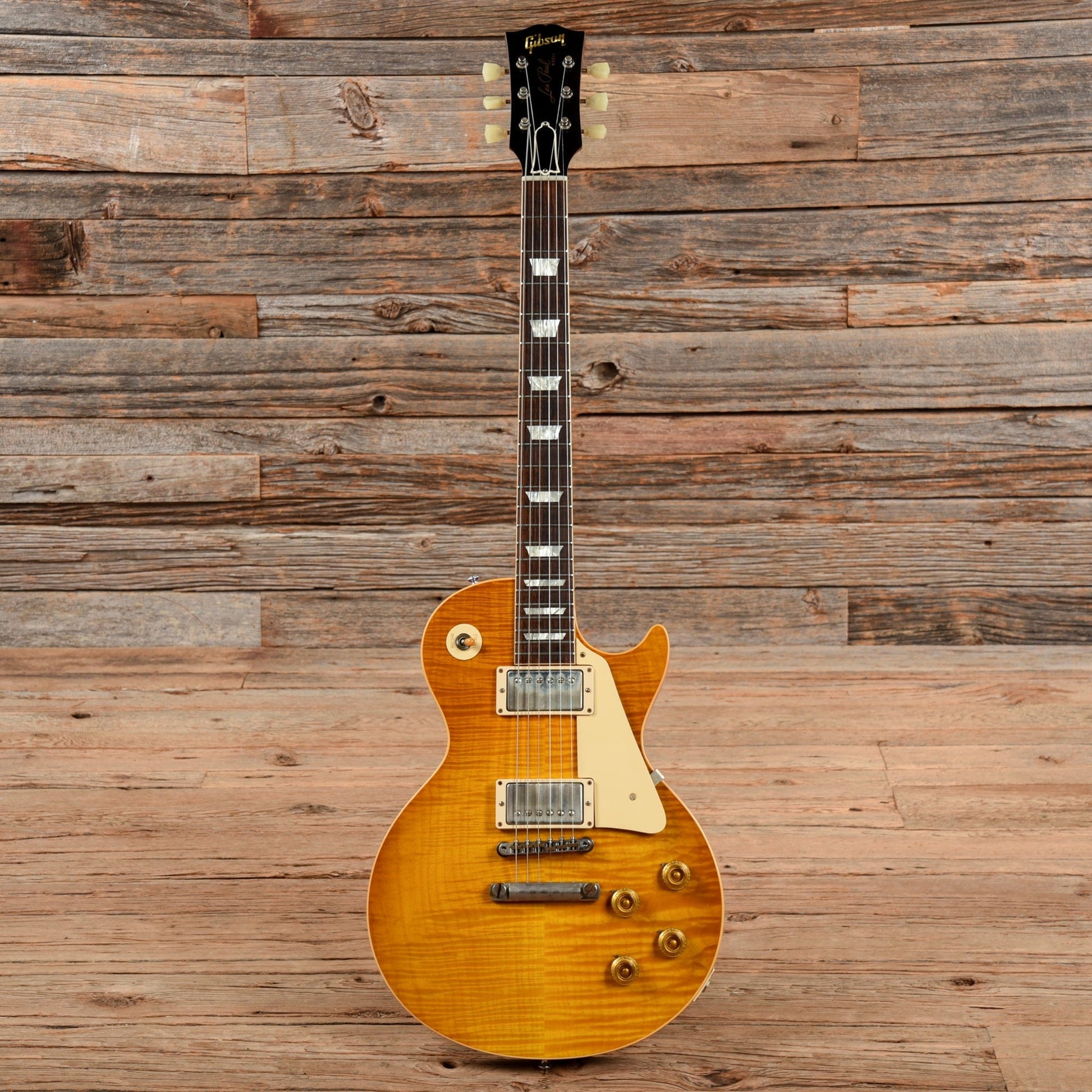 Gibson Custom Shop Historic '59 Les Paul Standard Lemon Burst 2018 Electric Guitars / Solid Body