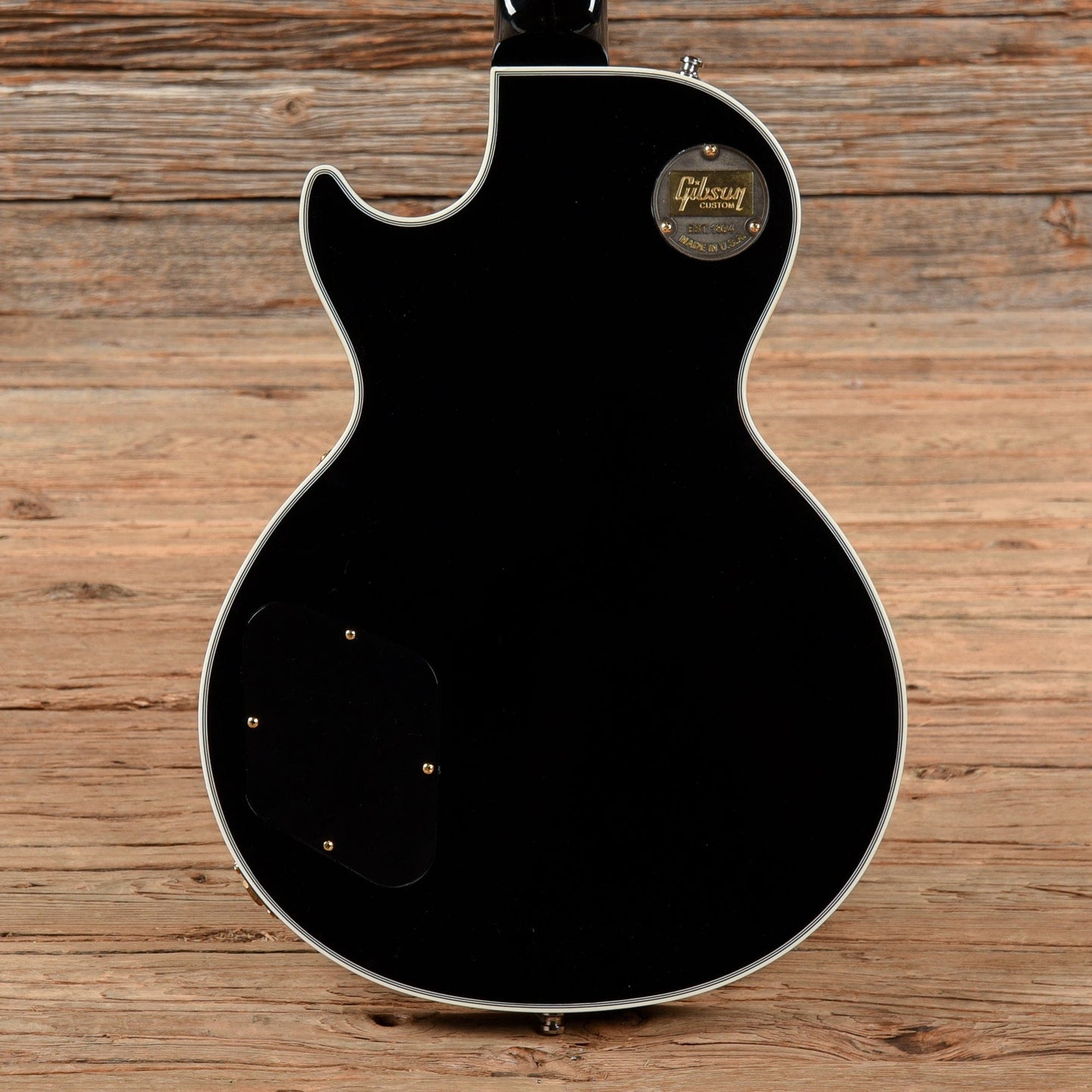 Gibson Custom Shop Les Paul Custom Figured Tranparent Black Burst 2015 Electric Guitars / Solid Body