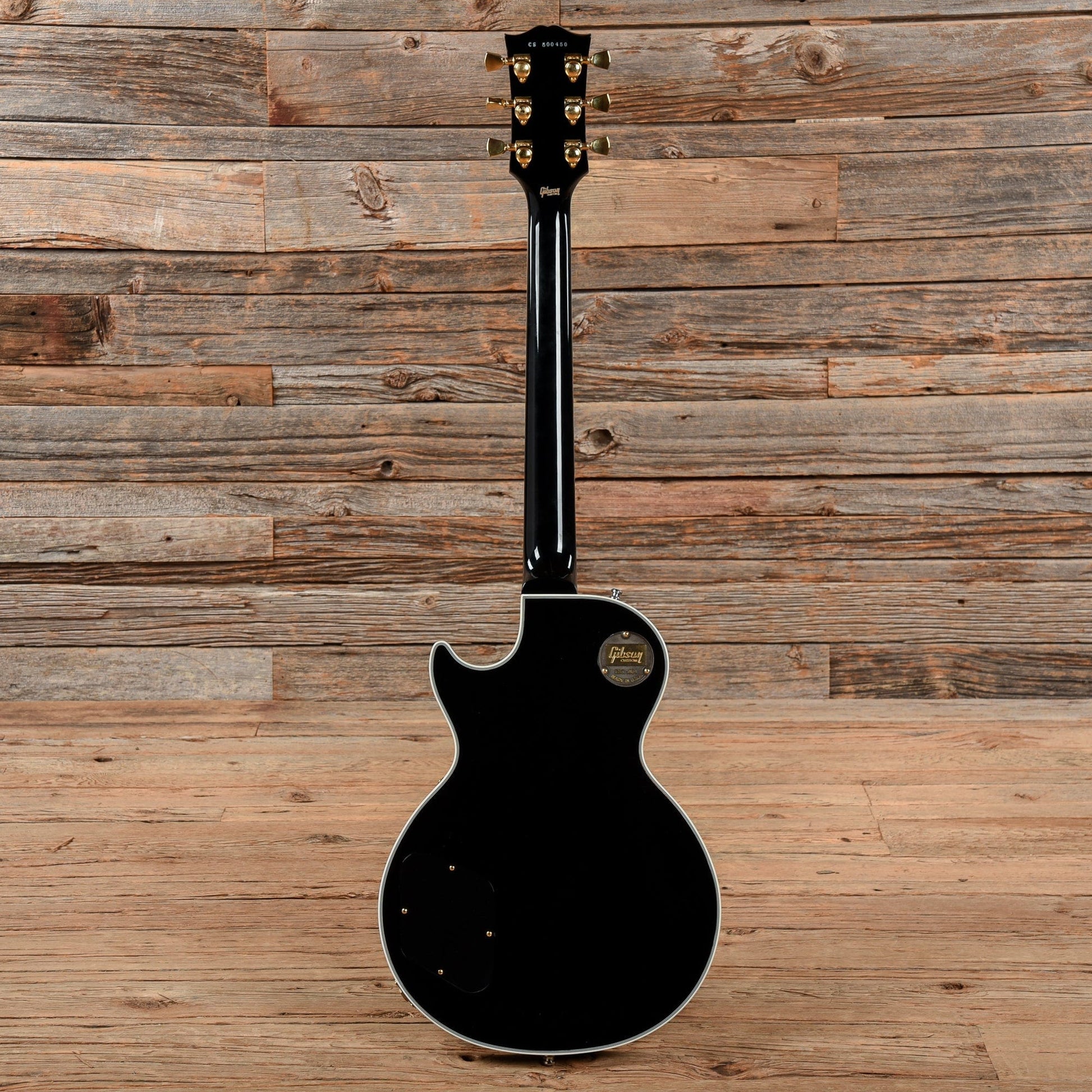 Gibson Custom Shop Les Paul Custom Figured Tranparent Black Burst 2015 Electric Guitars / Solid Body