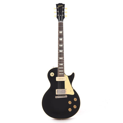 Gibson Custom Shop Murphy Lab 1954 Les Paul Standard "CME Spec" Antique Ebony Ultra Light Aged w/P90 Neck & Custom "S" Bucker Bridge Electric Guitars / Solid Body