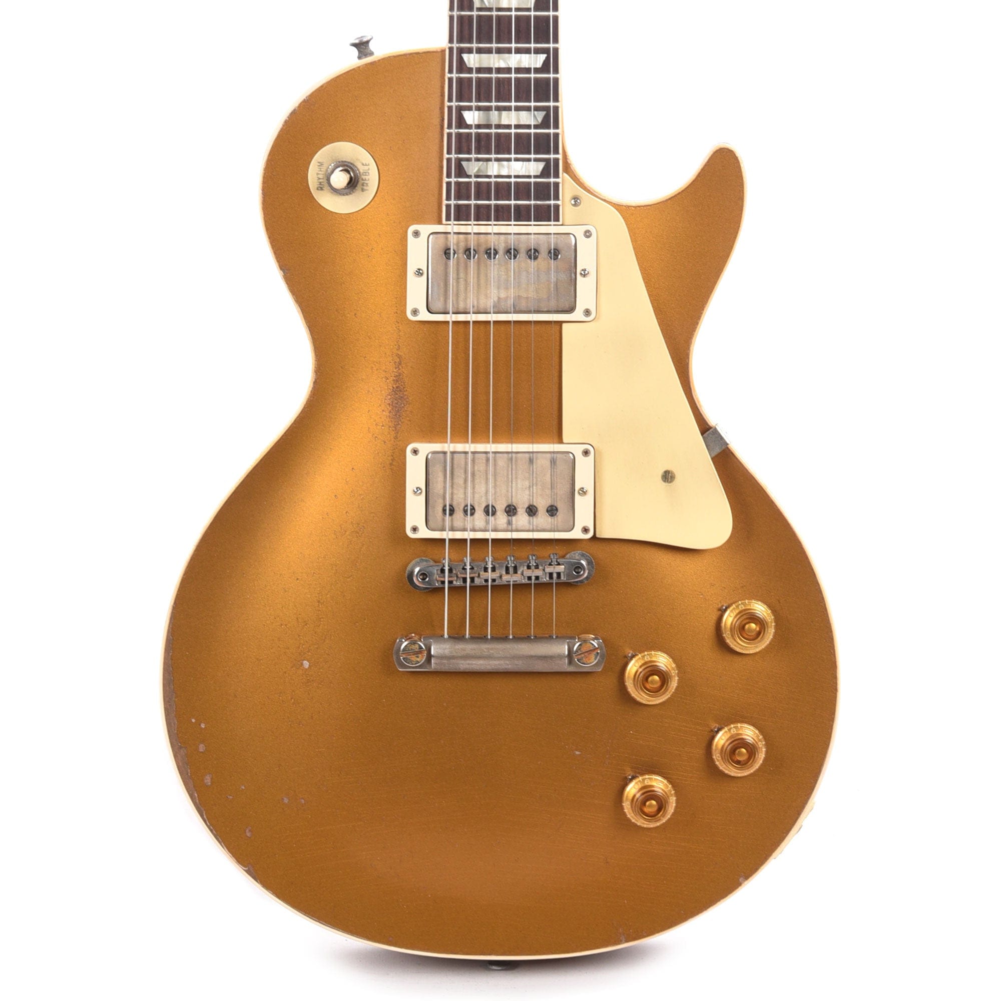 Gibson Custom Shop Murphy Lab 1957 Les Paul Goldtop Reissue Double Gold Ultra Heavy Aged Electric Guitars / Solid Body