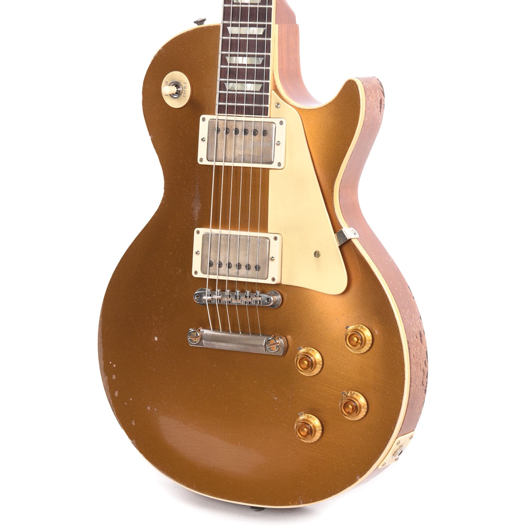 Gibson Custom Shop Murphy Lab 1957 Les Paul Goldtop Reissue Double Gold Ultra Heavy Aged Electric Guitars / Solid Body