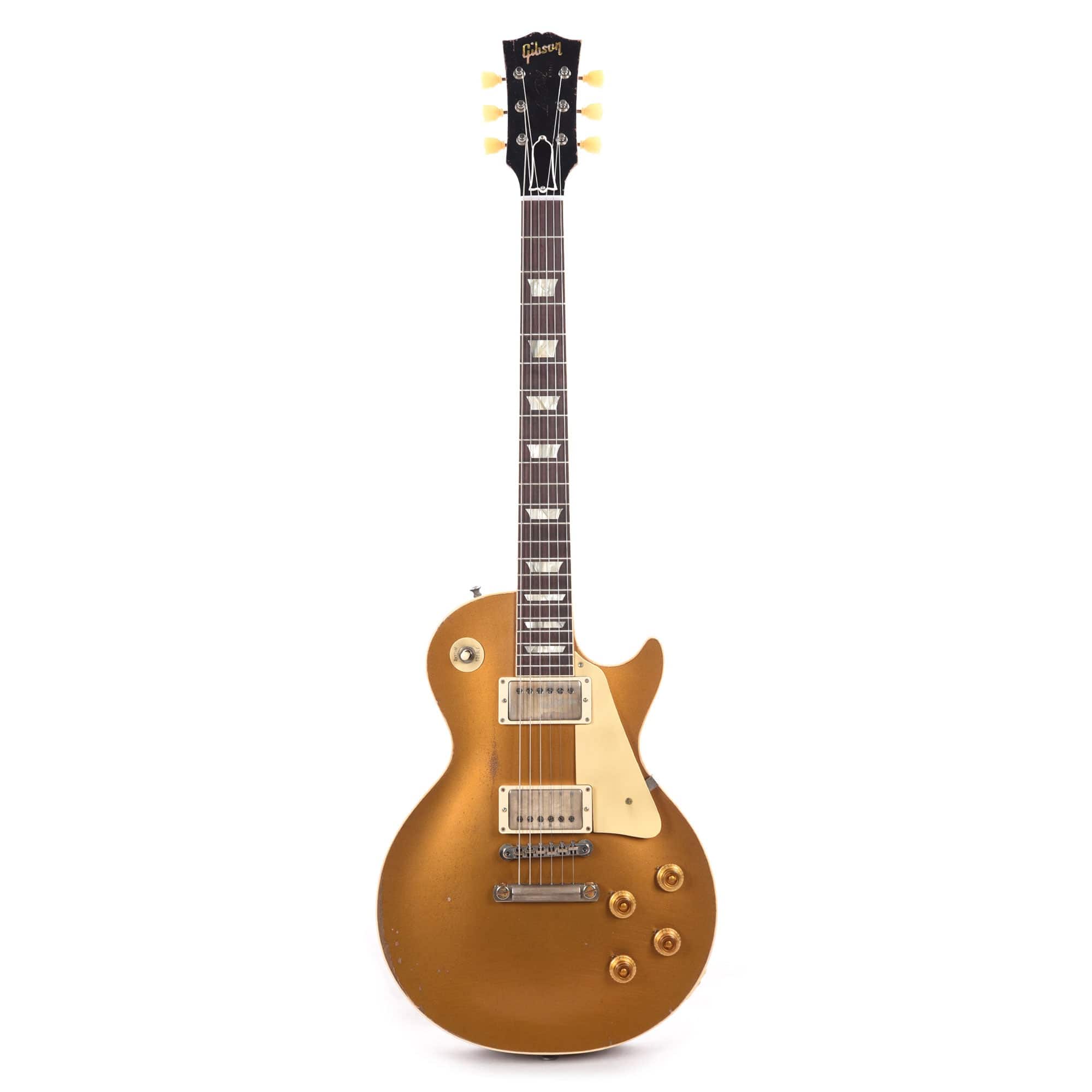 Gibson Custom Shop Murphy Lab 1957 Les Paul Goldtop Reissue Double Gold Ultra Heavy Aged Electric Guitars / Solid Body