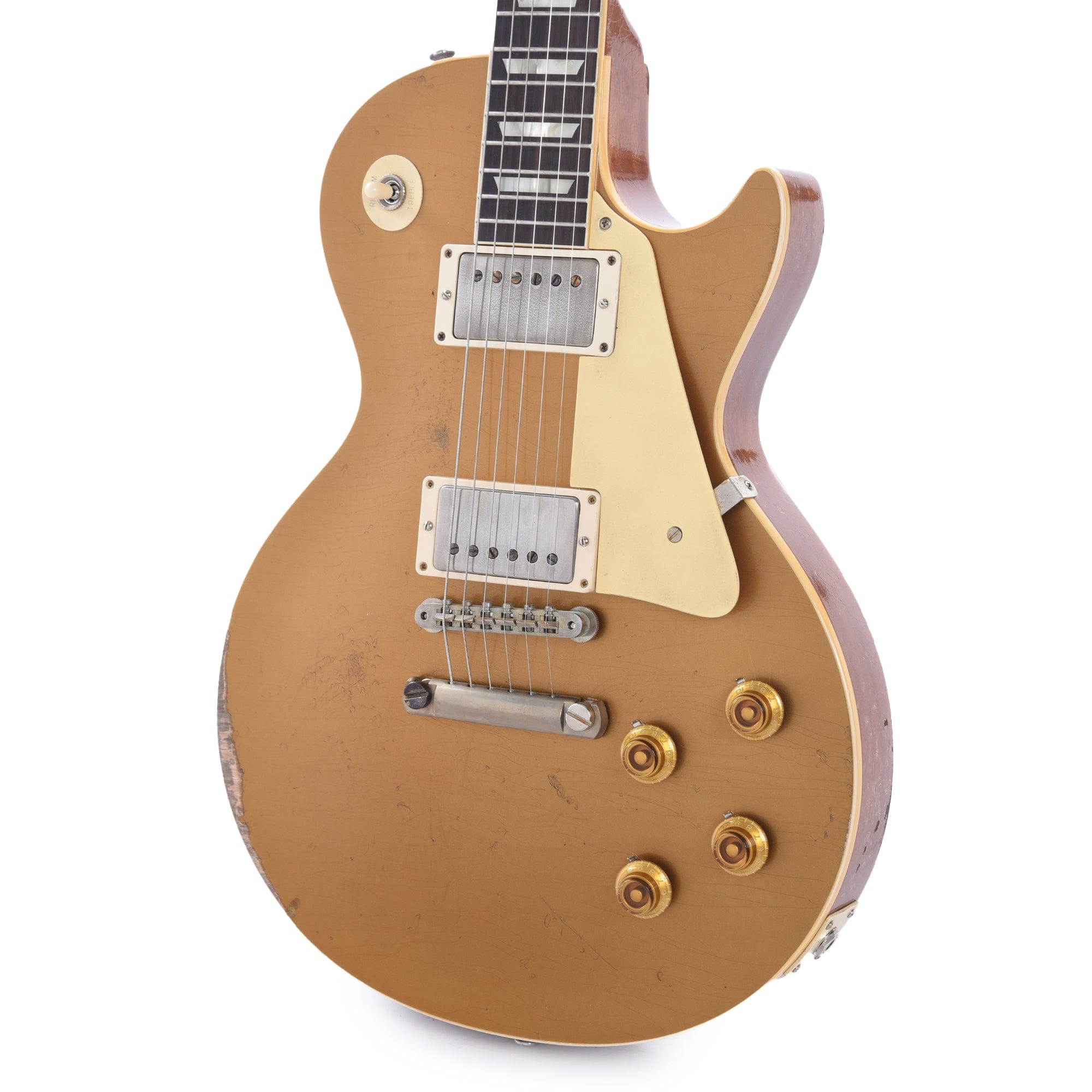 Gibson Custom Shop Murphy Lab 1957 Les Paul Goldtop Reissue Double Gold Ultra Heavy Aged Electric Guitars / Solid Body