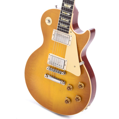 Gibson Custom Shop Murphy Lab 1958 Les Paul Standard Reissue Lemon Burst Light Aged Electric Guitars / Solid Body