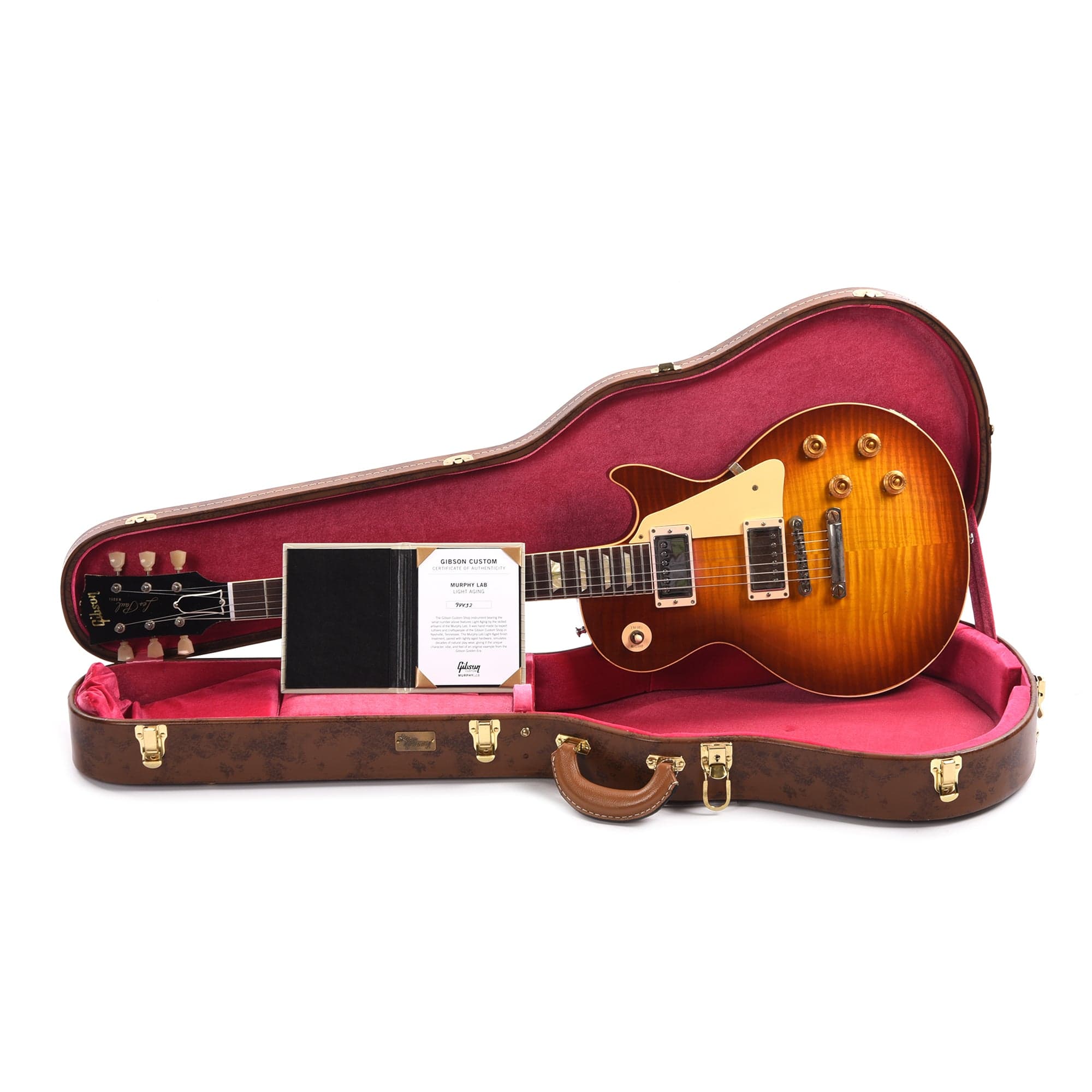 Gibson Custom Shop Murphy Lab 1959 Les Paul Standard Reissue Cherry Teaburst Light Aged Electric Guitars / Solid Body