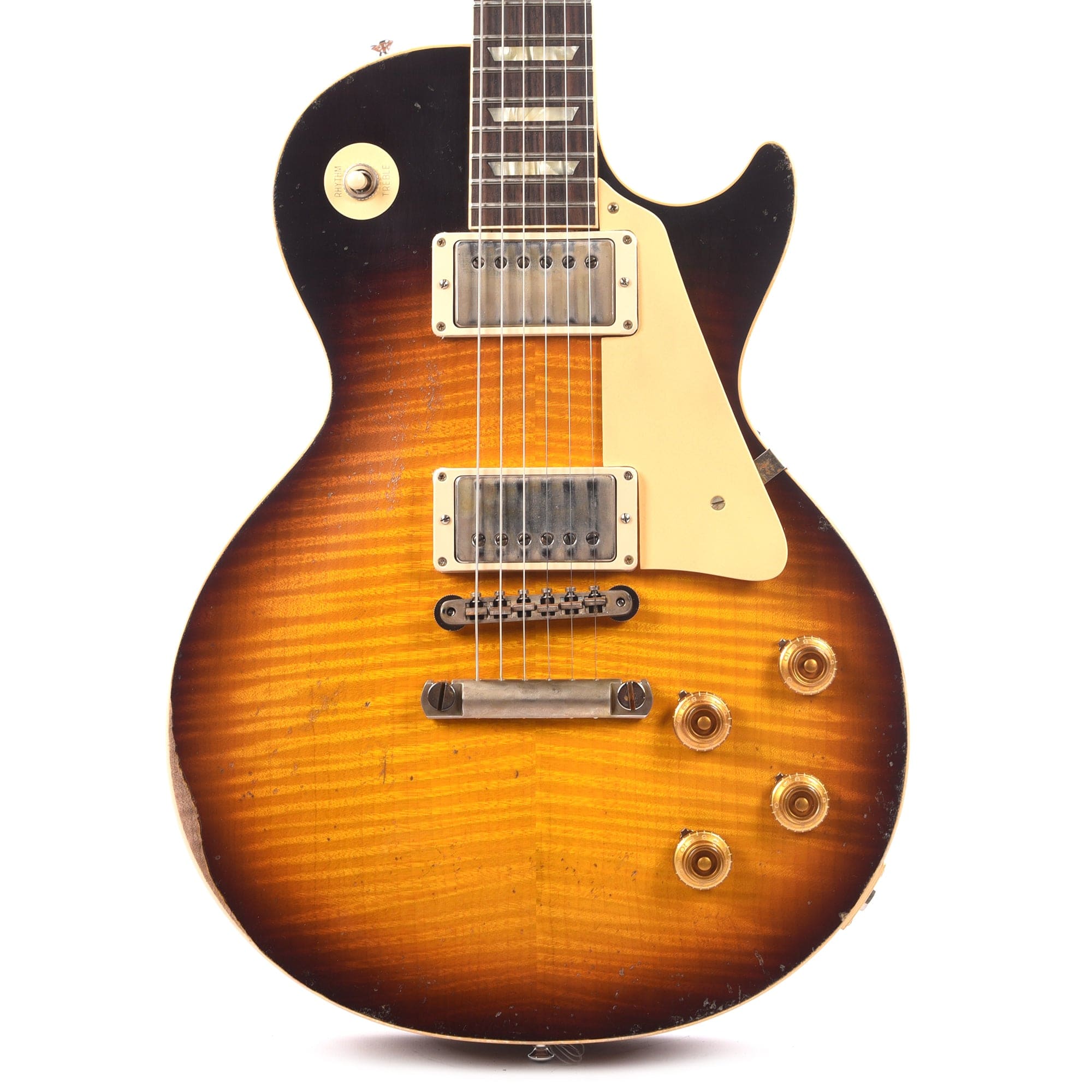 Gibson Custom Shop Murphy Lab 1959 Les Paul Standard Reissue Kindred Burst Ultra Heavy Aged Electric Guitars / Solid Body