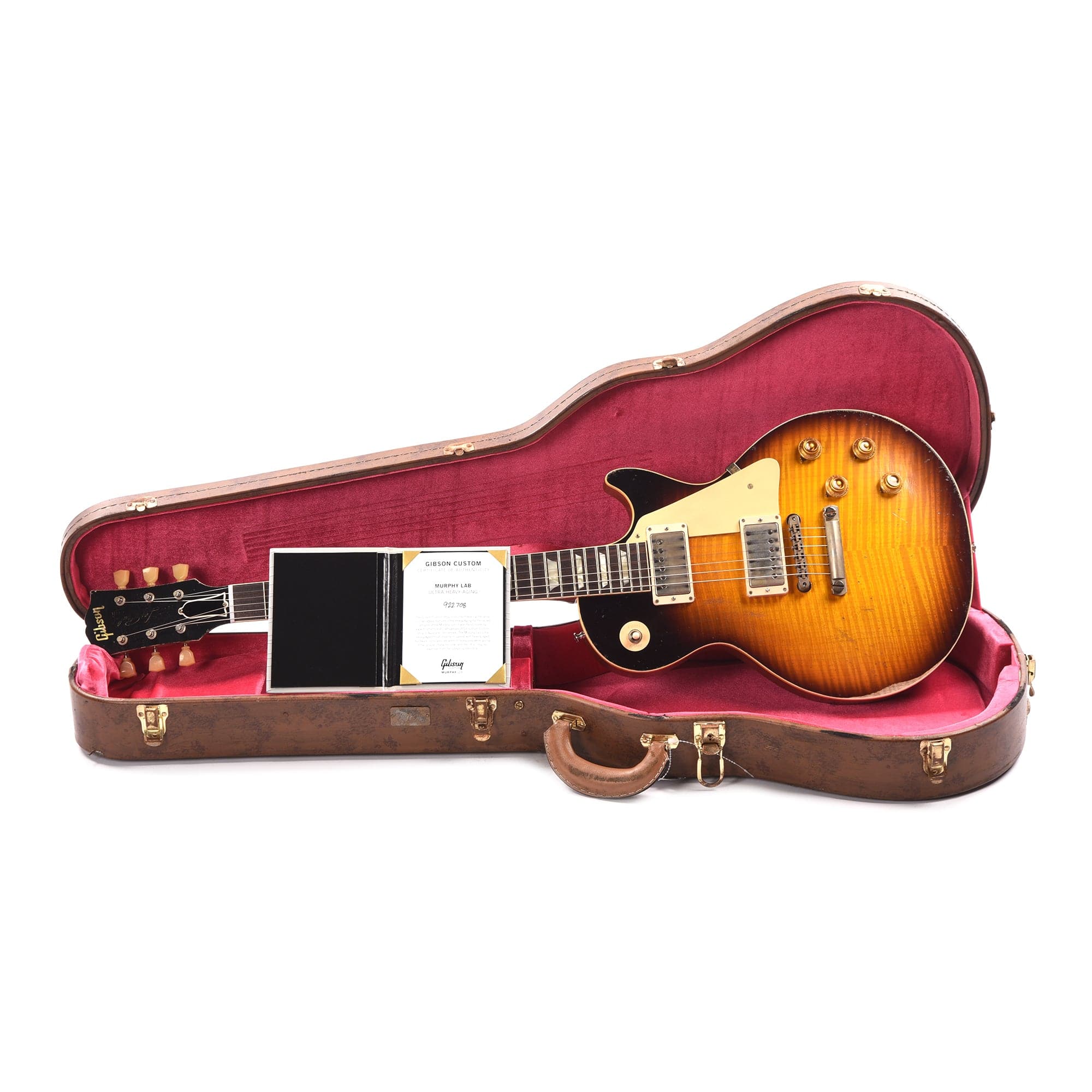 Gibson Custom Shop Murphy Lab 1959 Les Paul Standard Reissue Kindred Burst Ultra Heavy Aged Electric Guitars / Solid Body